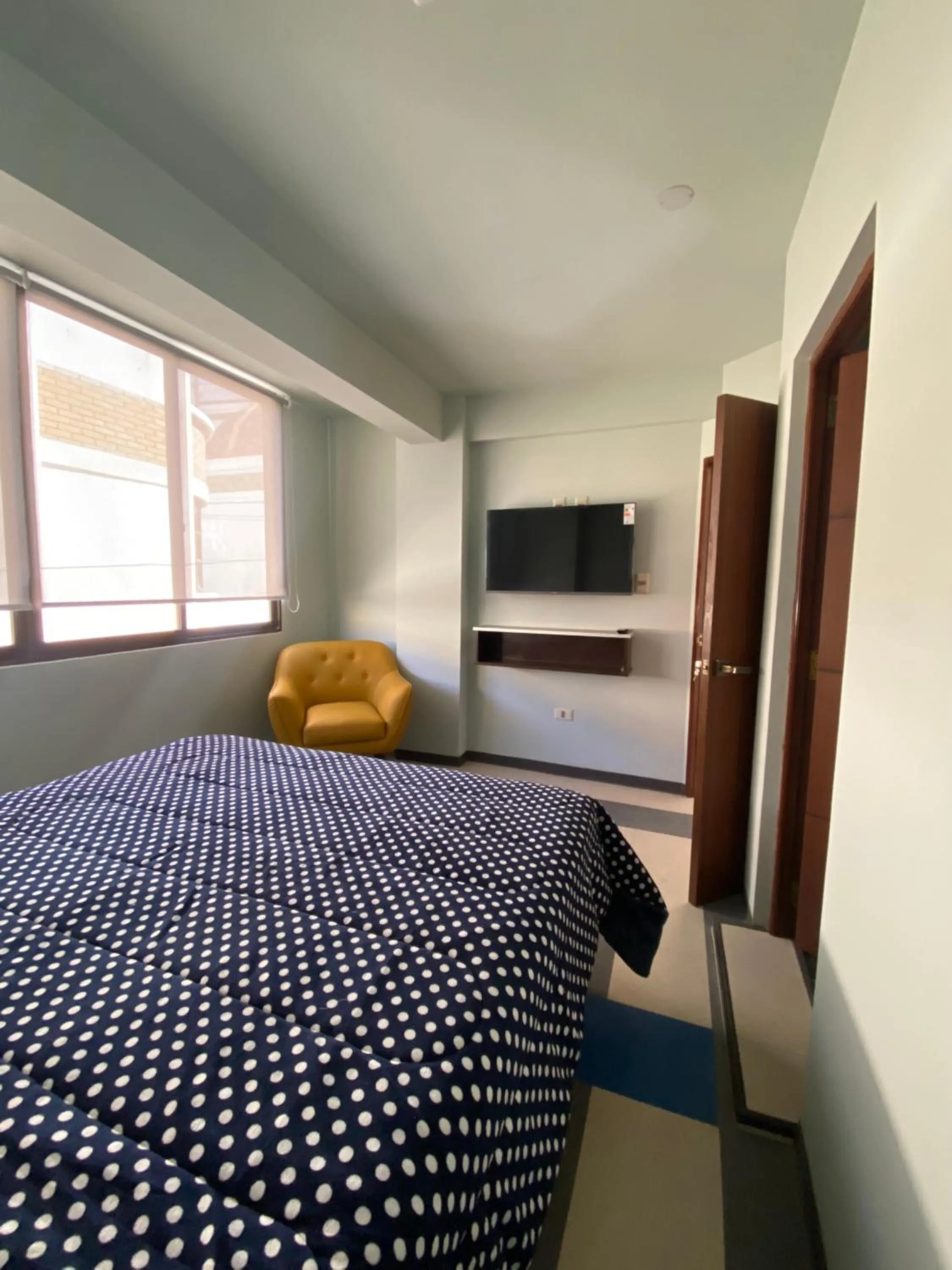 Bed in Mia Posada Copacabana