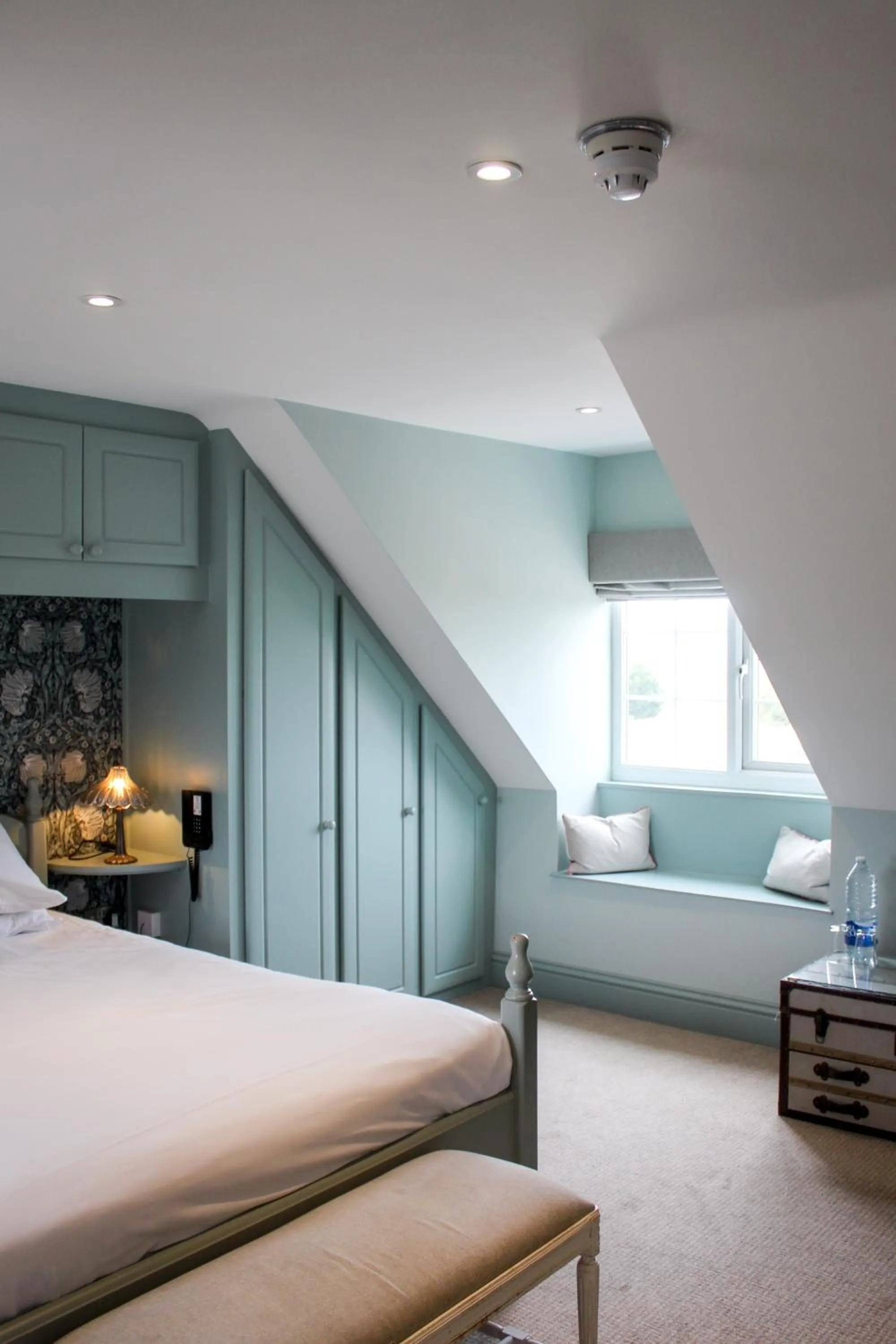 Bed in The Crescent Turner Hotel