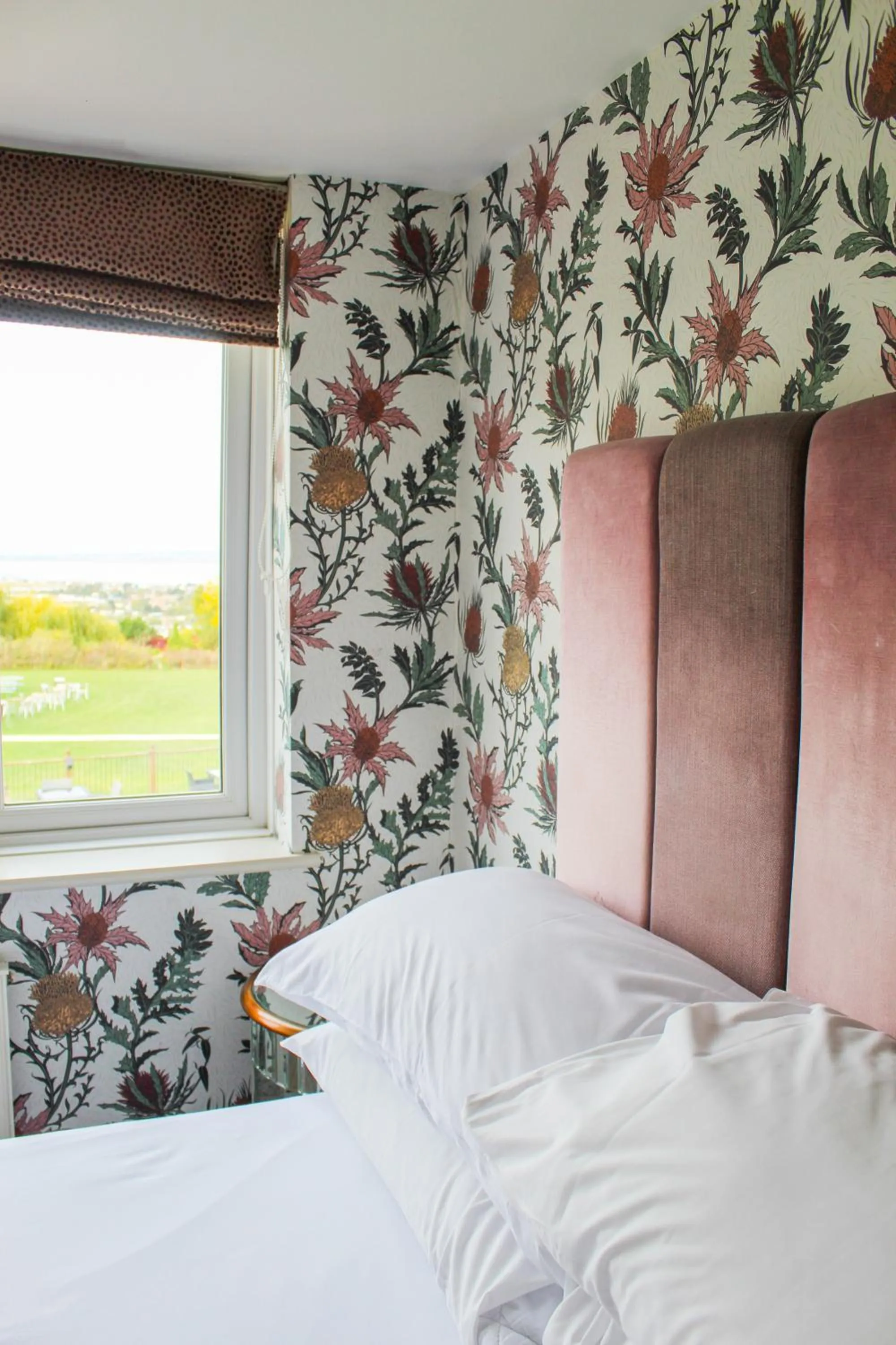 Bed in The Crescent Turner Hotel