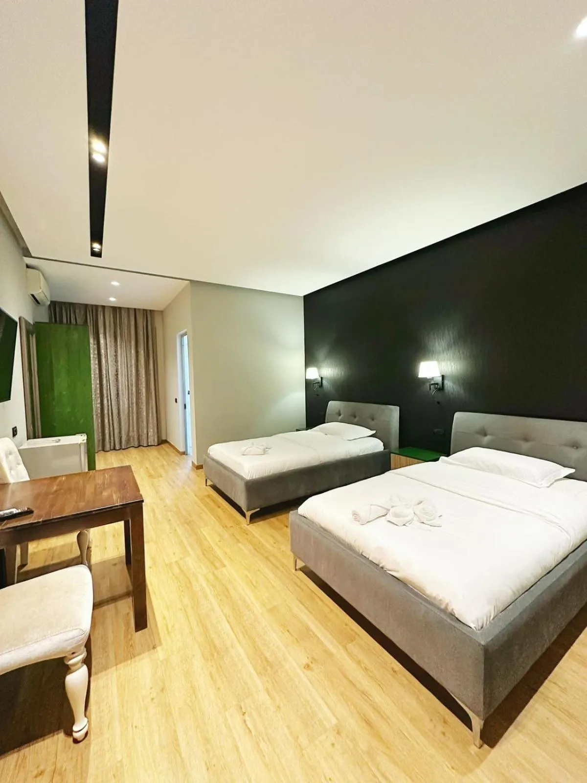 Bed in Aurelis Hotel