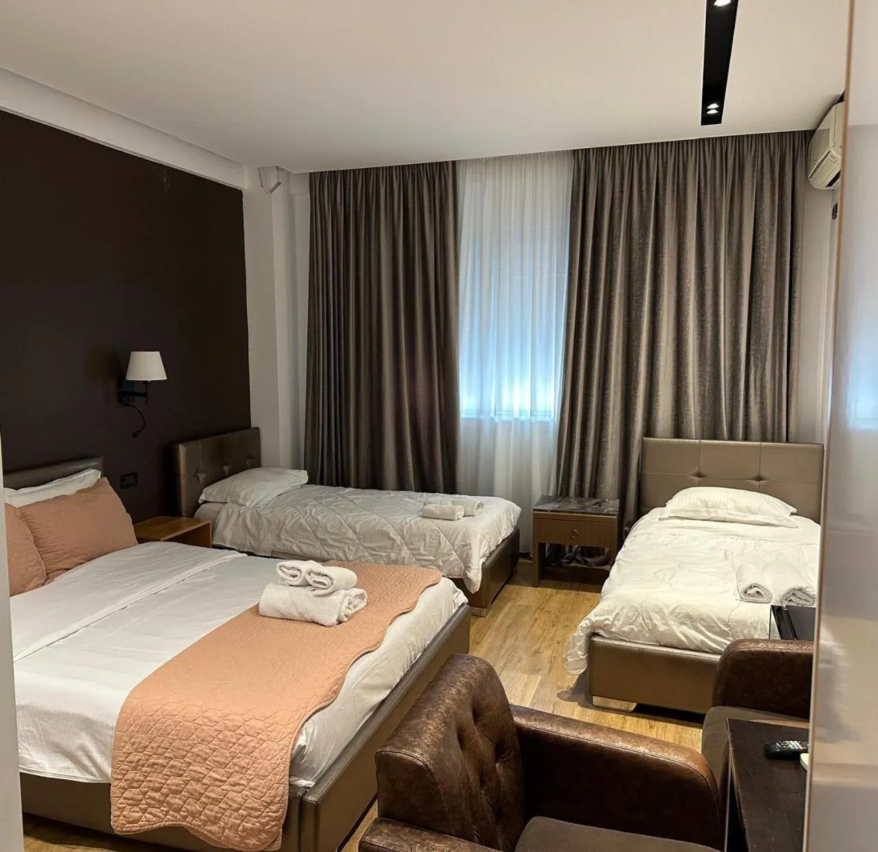 Bed in Aurelis Hotel