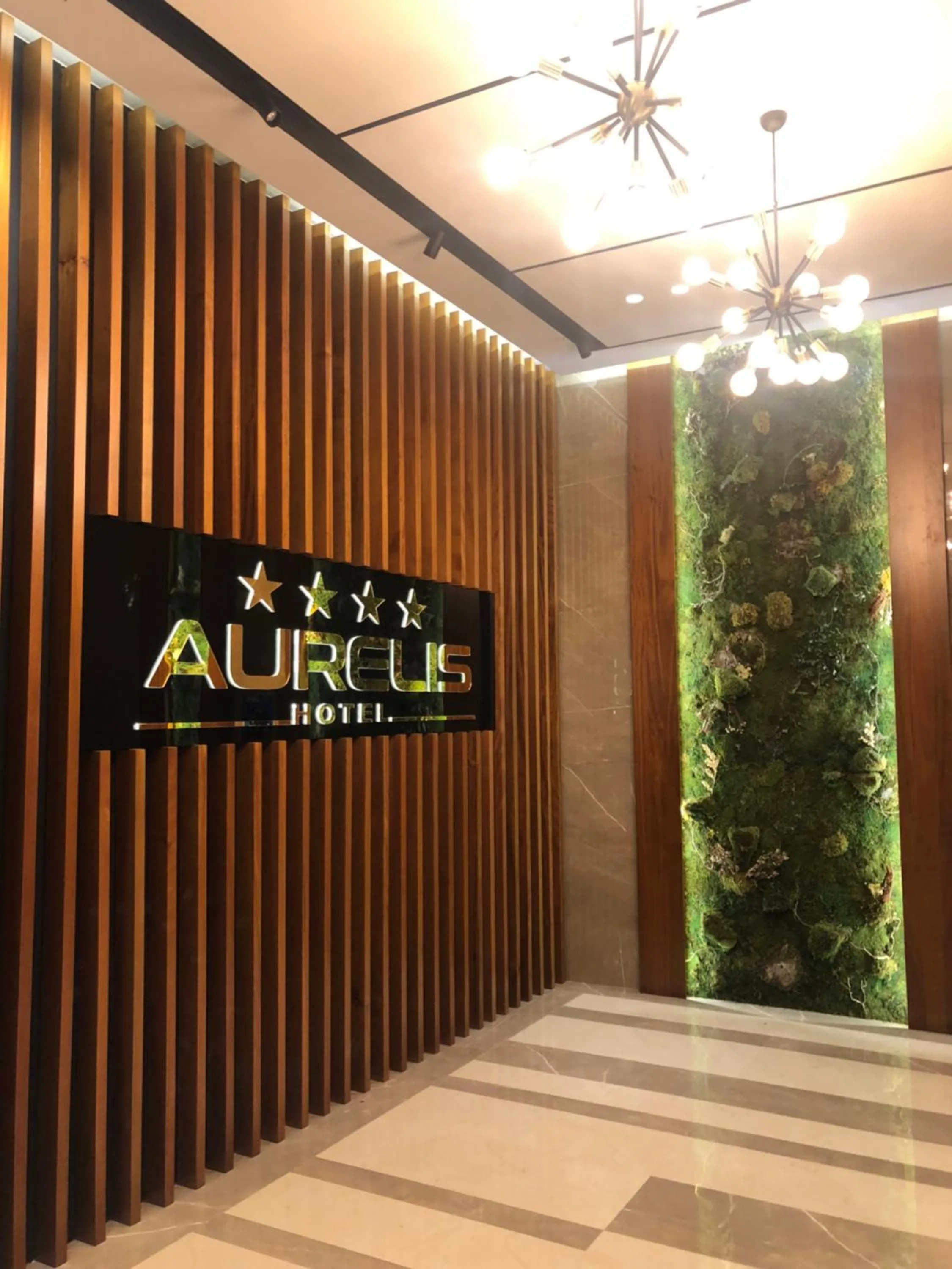 Lobby or reception in Aurelis Hotel