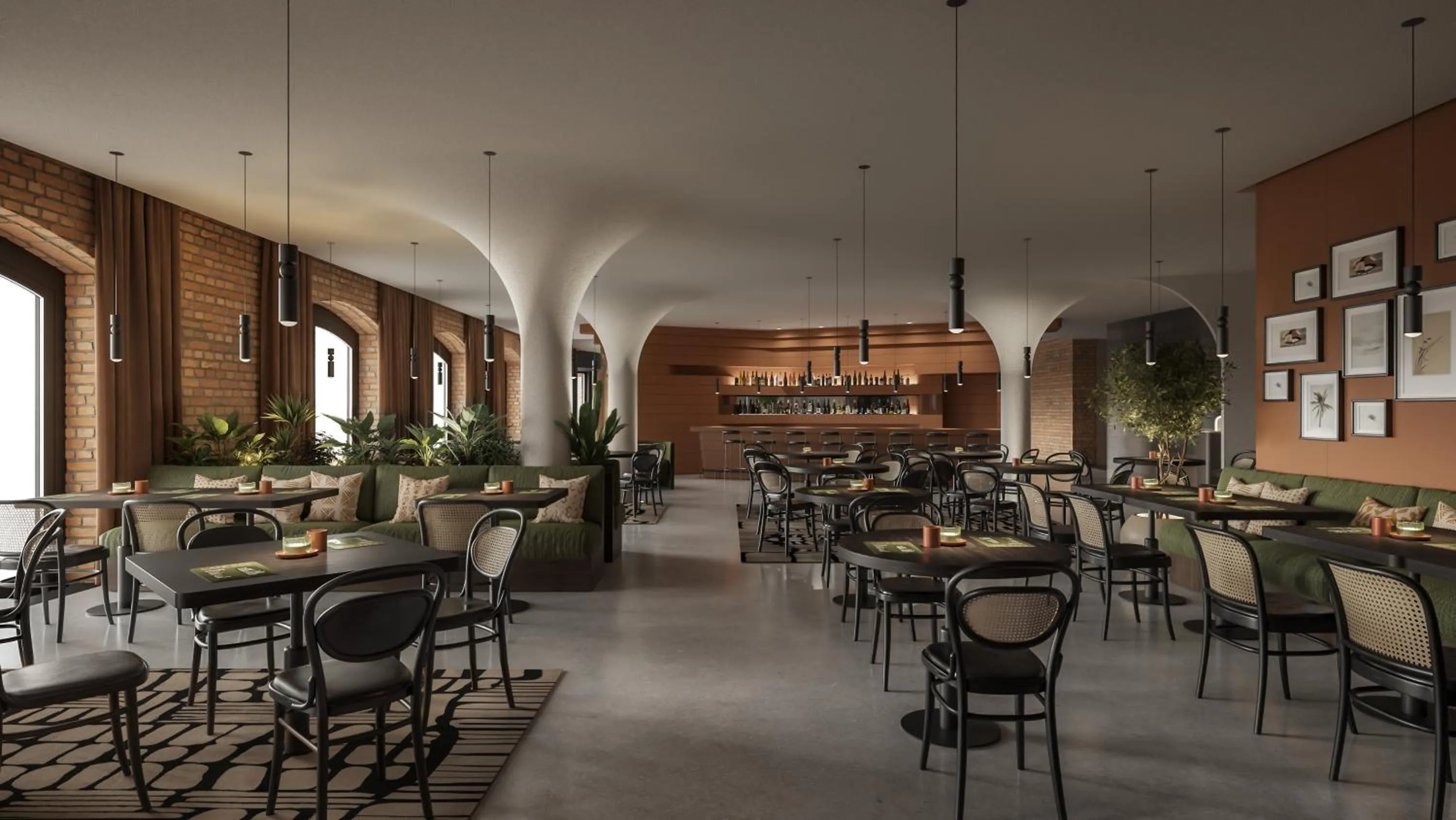 Restaurant/places to eat in Radisson Collection Hotel, Old Mill Belgrade