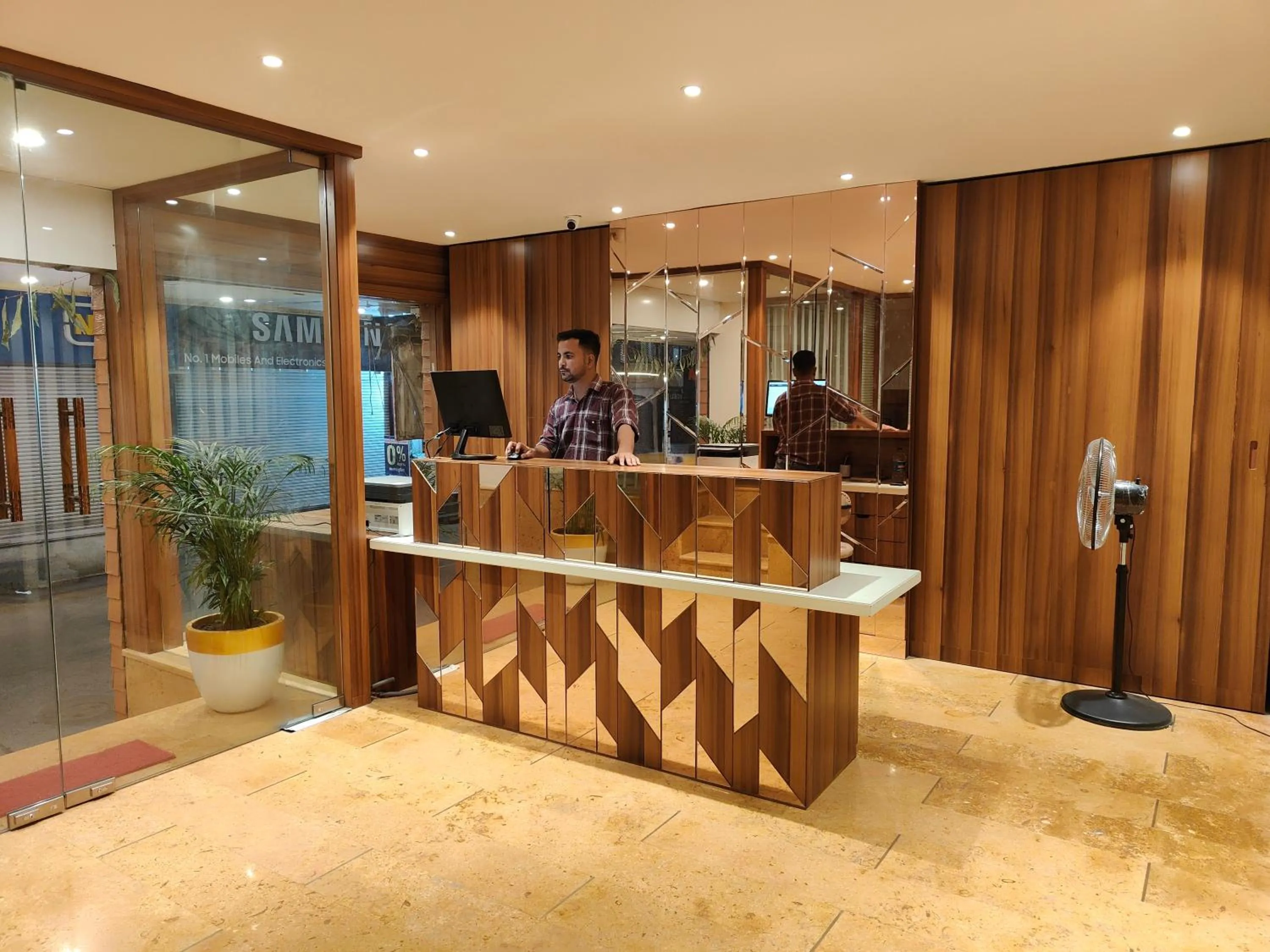 Lobby or reception in The Grand Uddhav- a boutique hotel