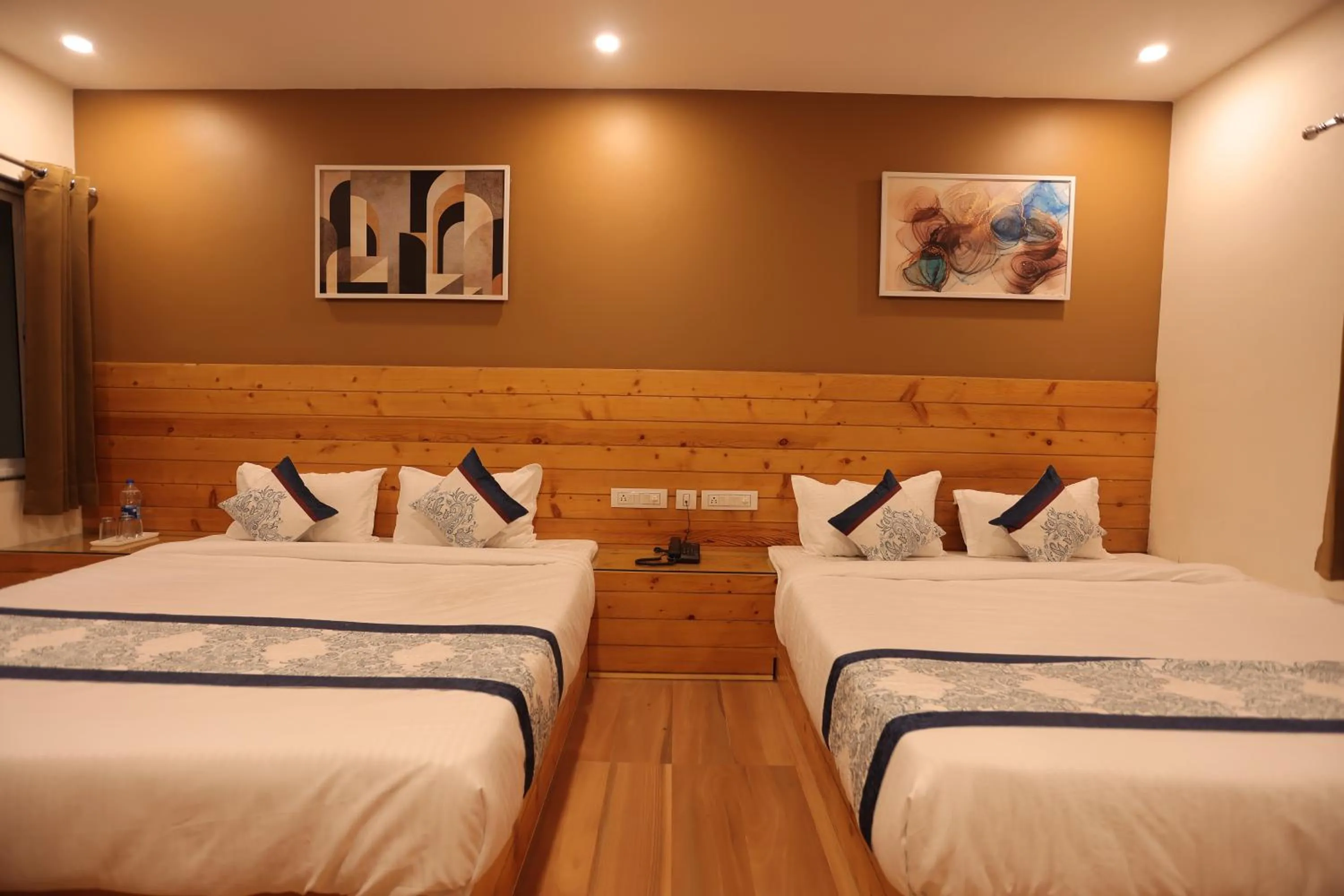 Bed in The Grand Uddhav- a boutique hotel