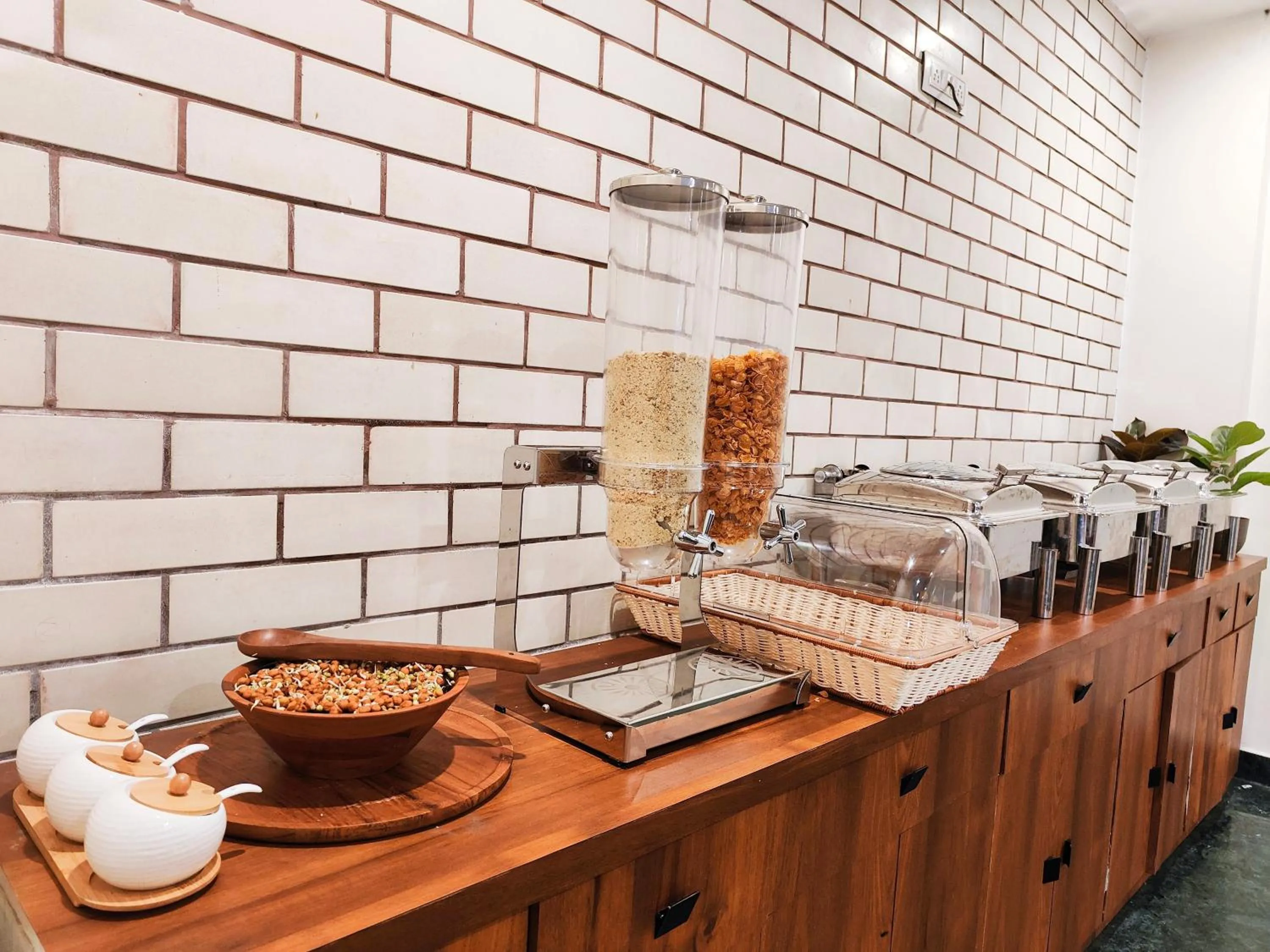 Buffet breakfast in The Grand Uddhav- a boutique hotel