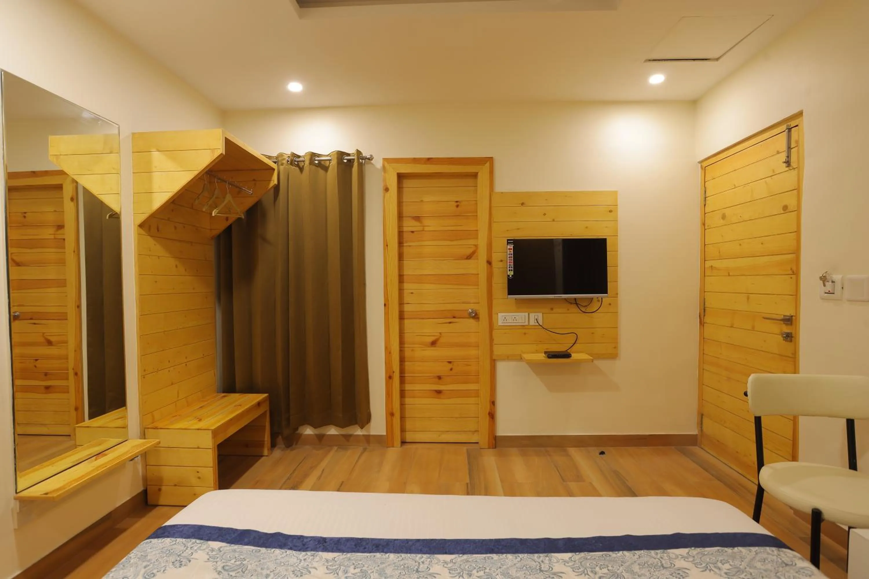 Bed in The Grand Uddhav- a boutique hotel