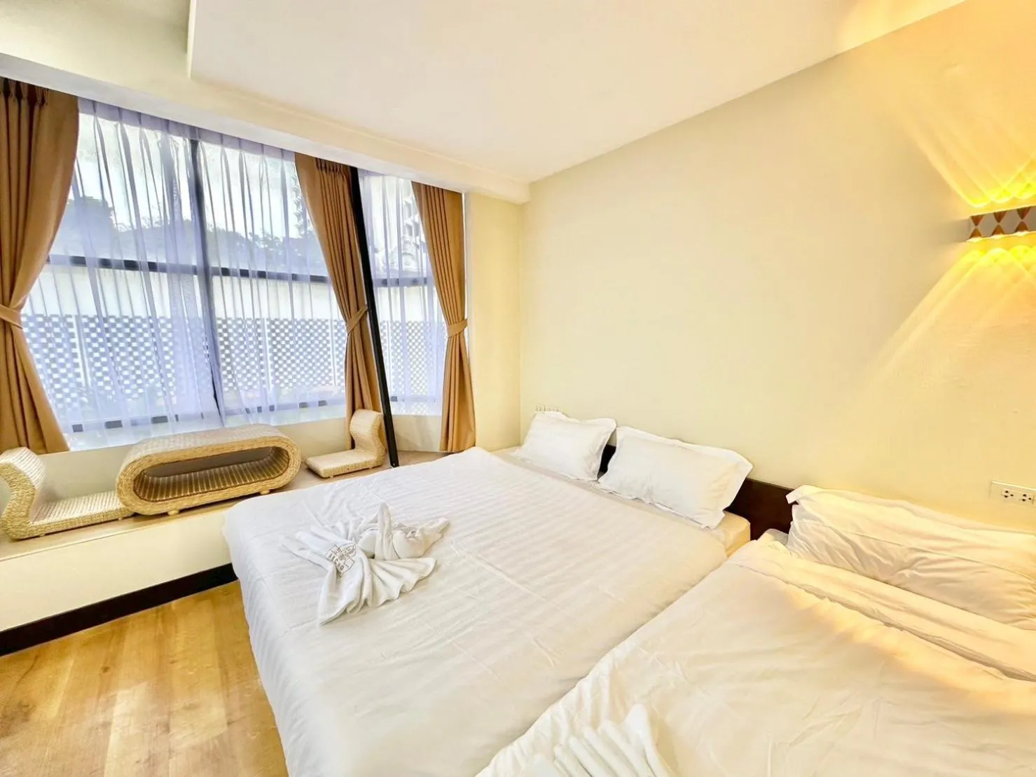 Bedroom, Bed in ABC SO Hotel Bangkok