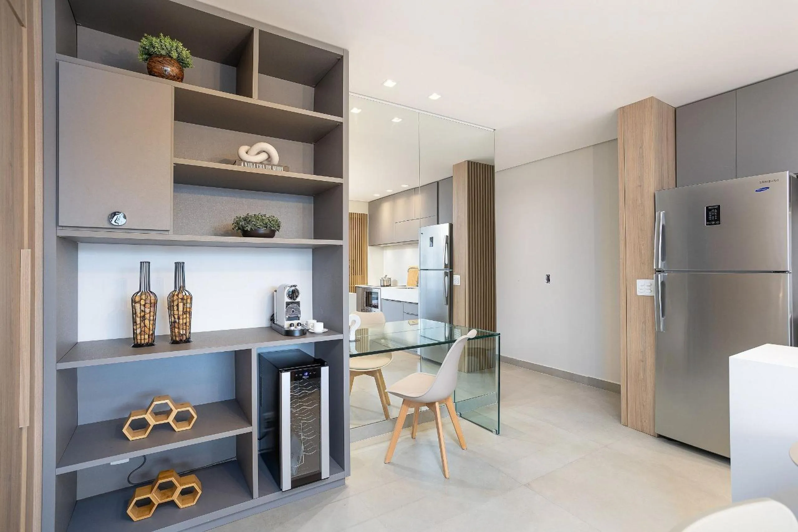 Living room in One Eleven Home And Work By Helbor