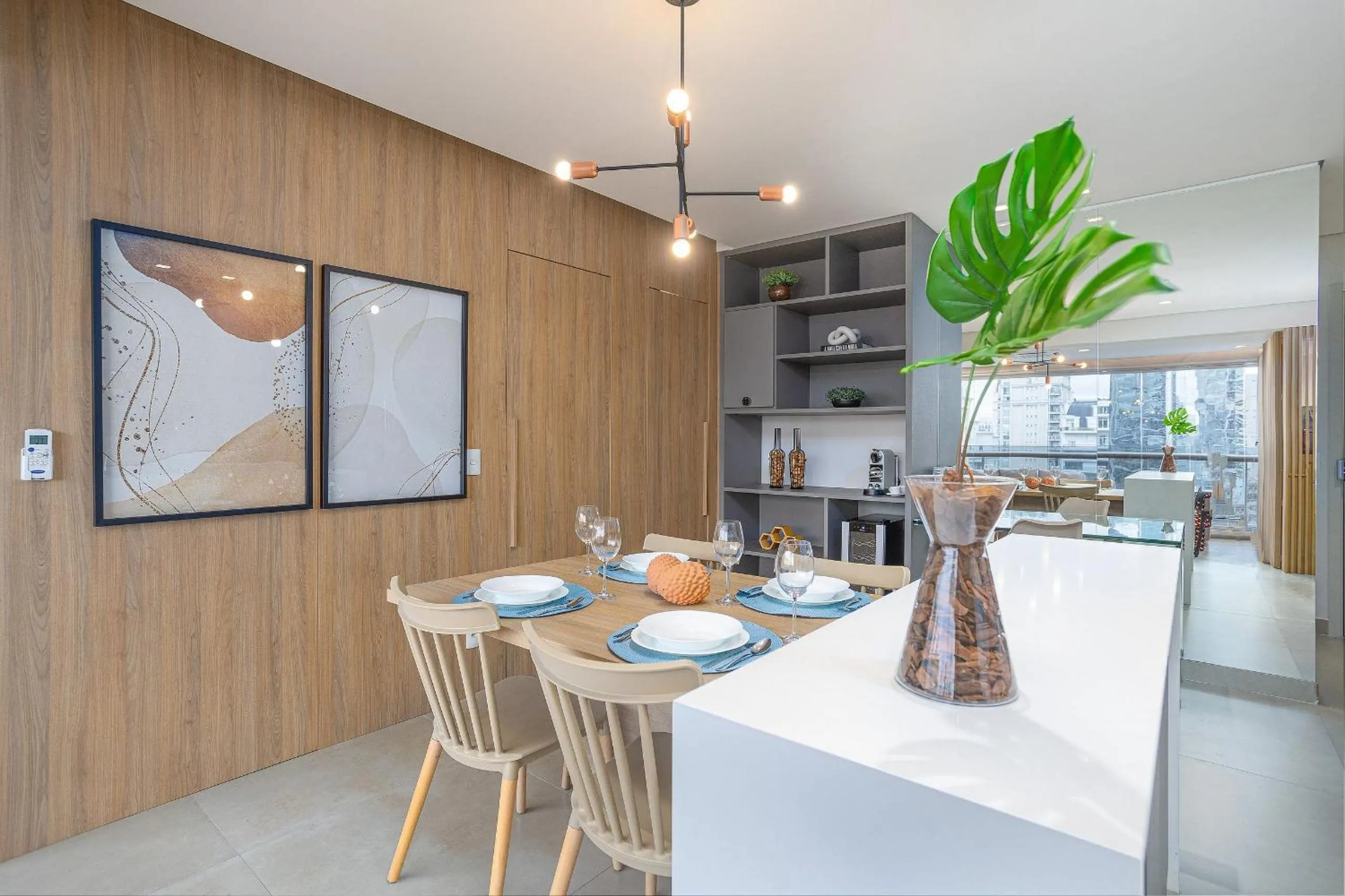 Kitchen or kitchenette in One Eleven Home And Work By Helbor