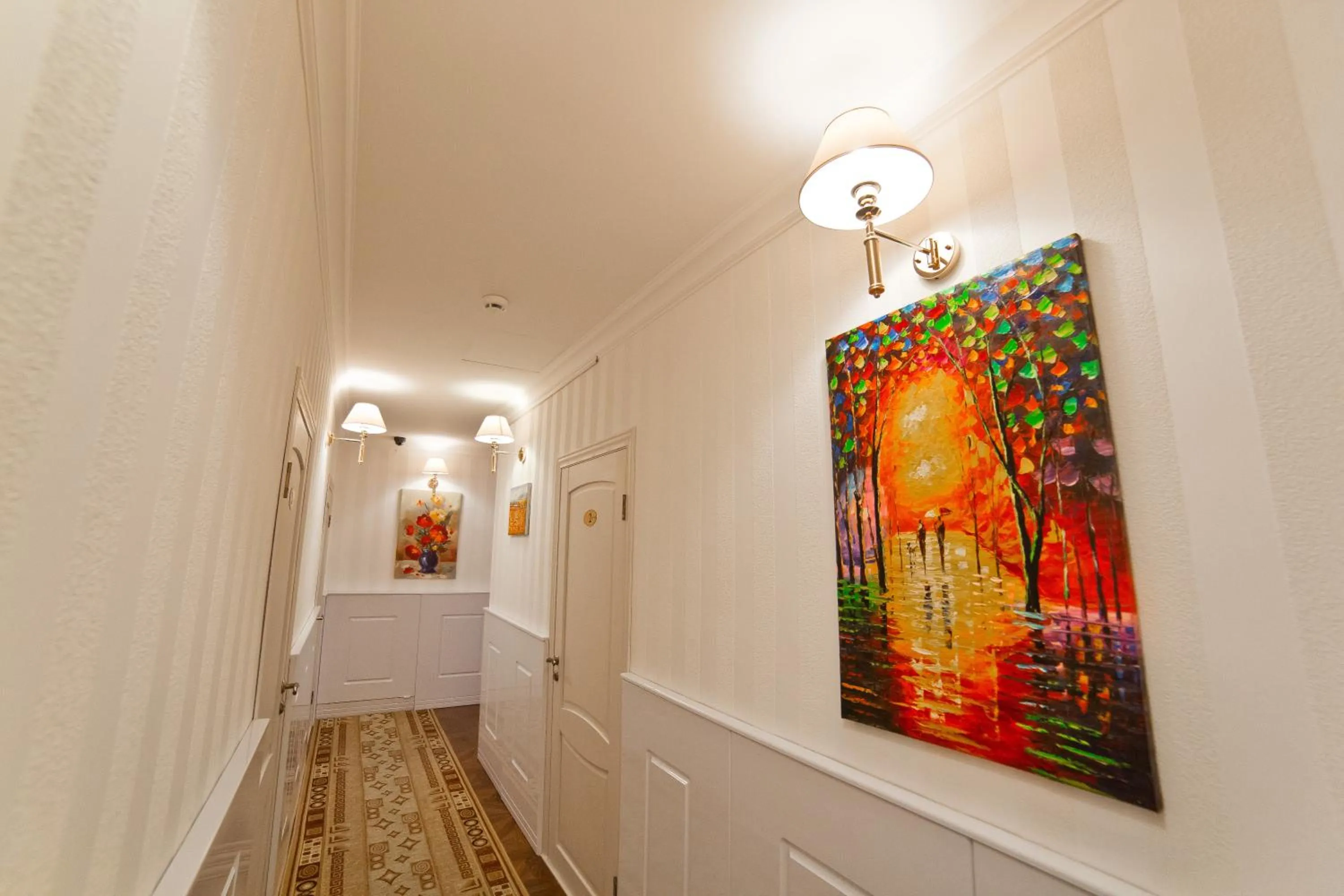 Decorative detail in Versal Hotel