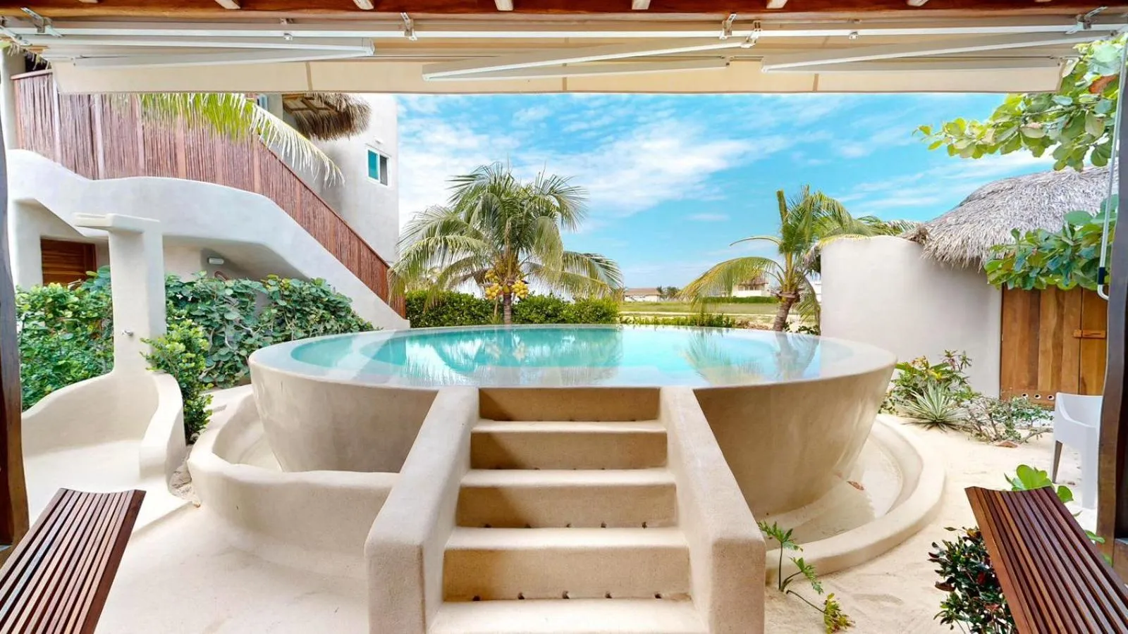 Swimming pool in El Origen Villas & Spa-Puerto Escondido