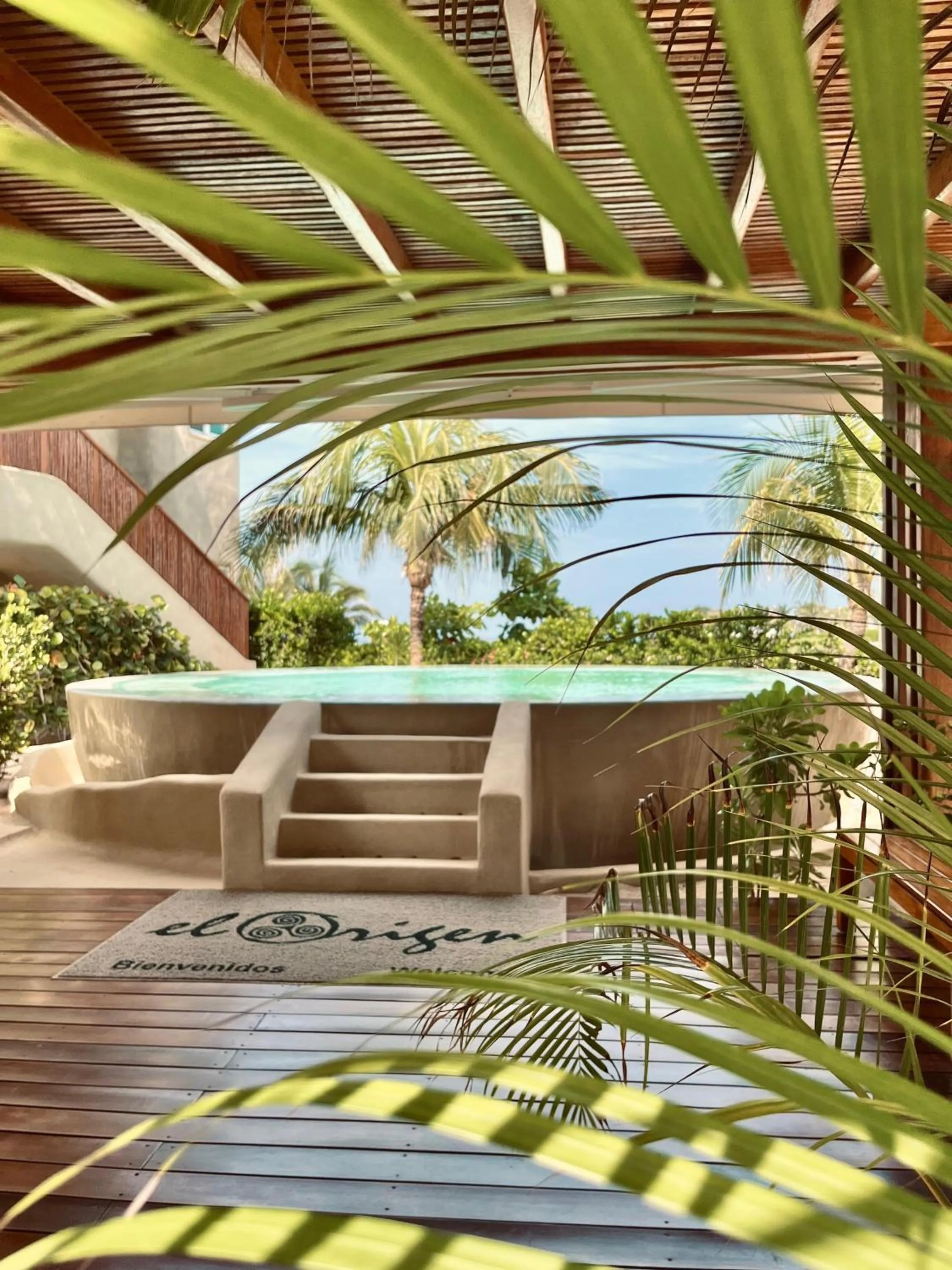 Swimming pool in El Origen Villas & Spa-Puerto Escondido