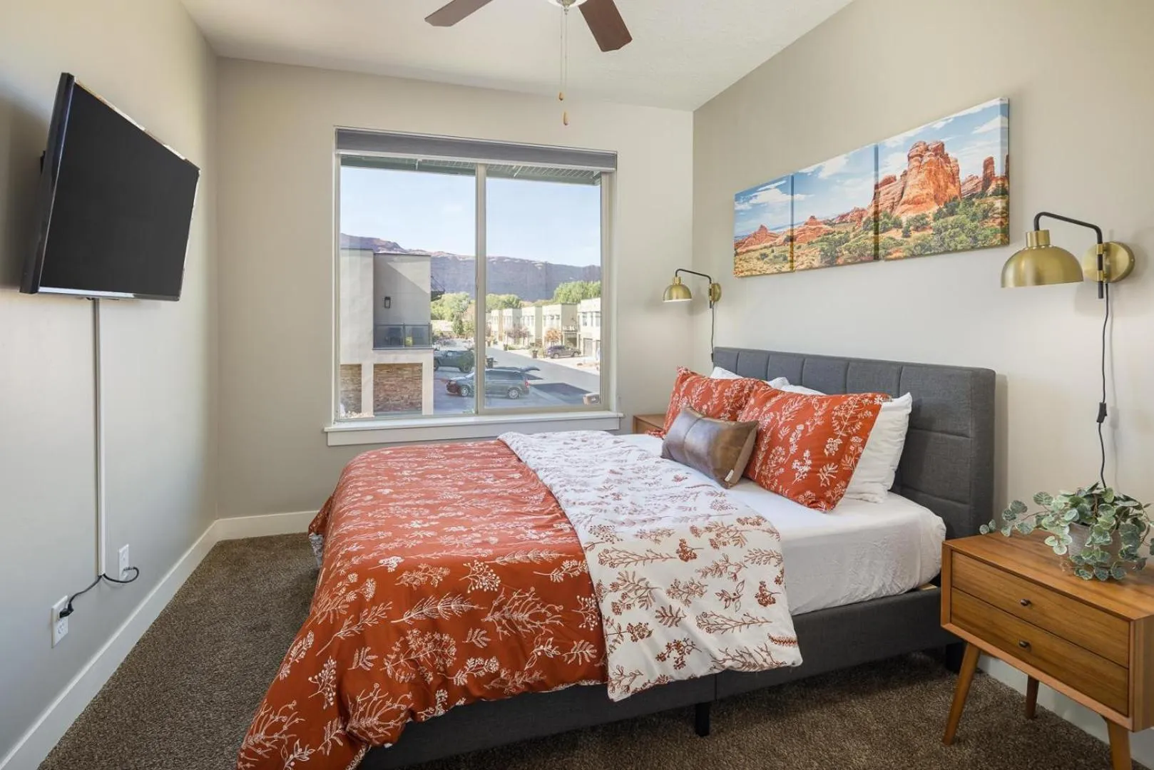 Bed in Entrada at Moab 442