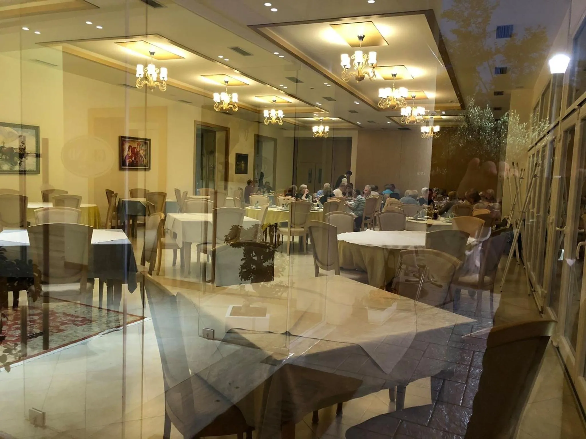 Decorative detail in Grand White City Hotel