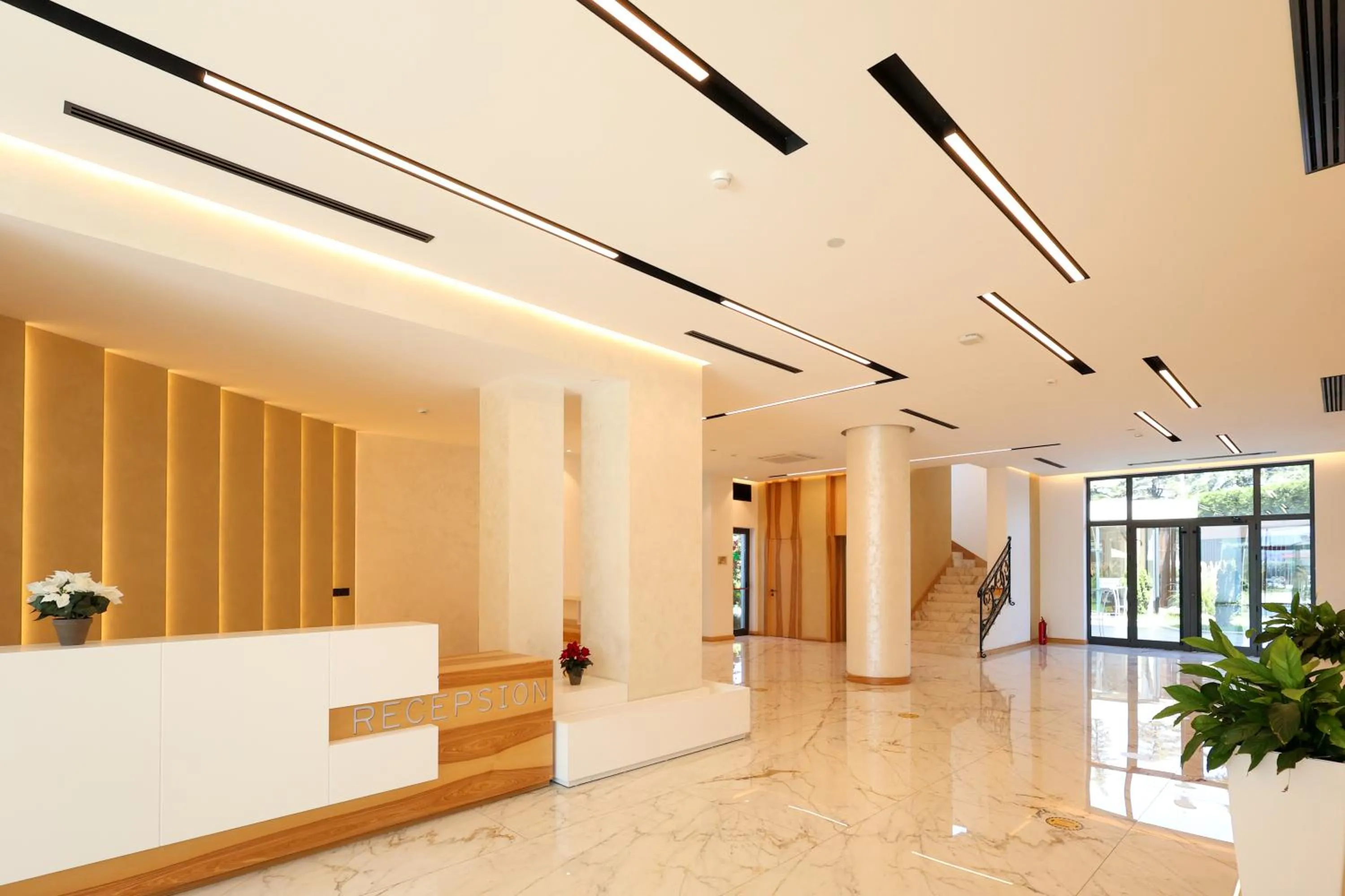Lobby or reception in Grand White City Hotel