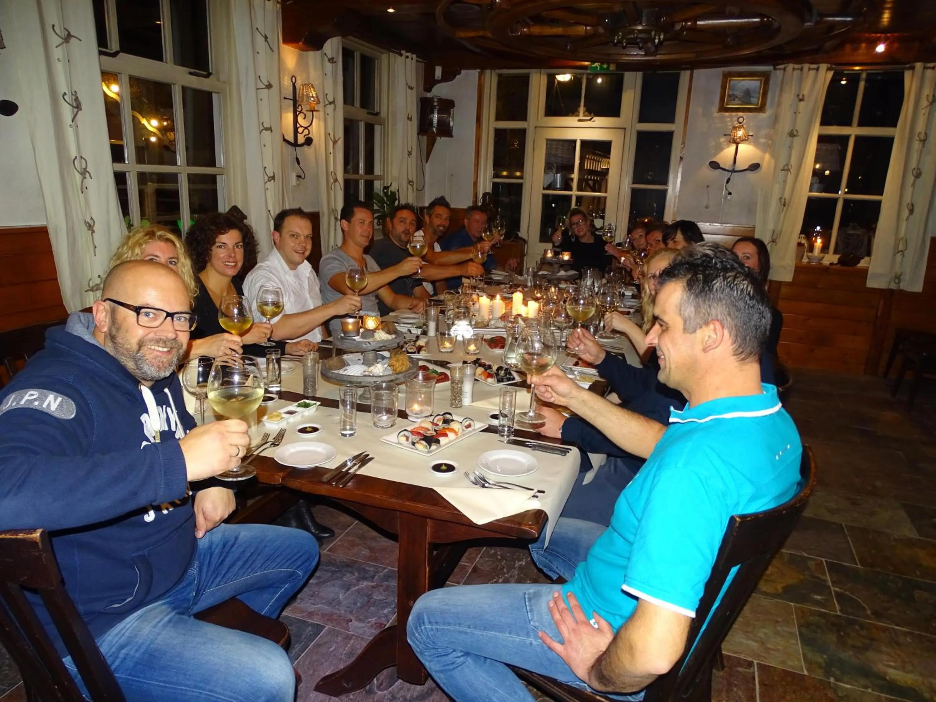 Dinner in Hotel Restaurant de Boekanier