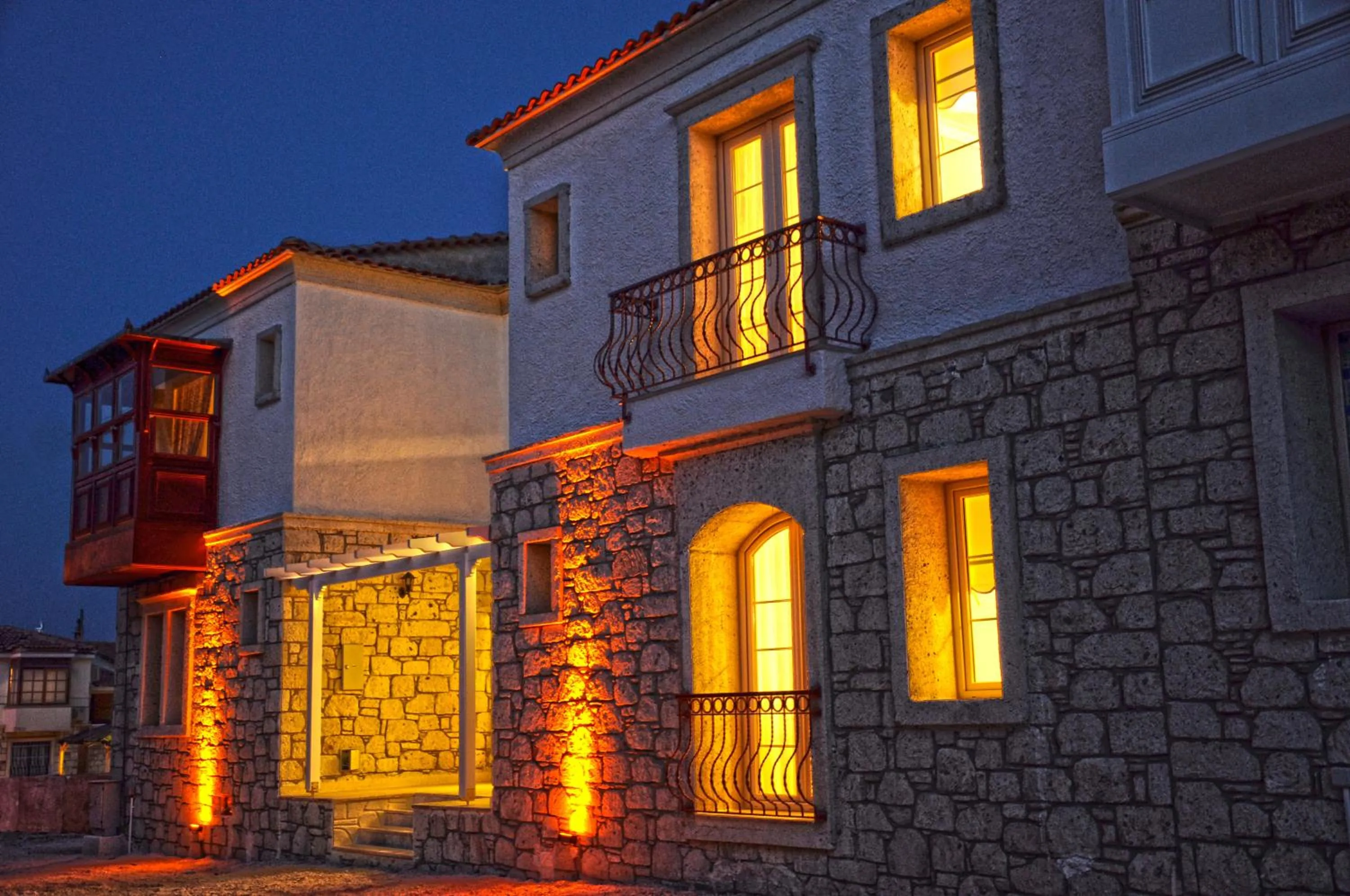 Property building in Alacati Lucky Angel Hotel