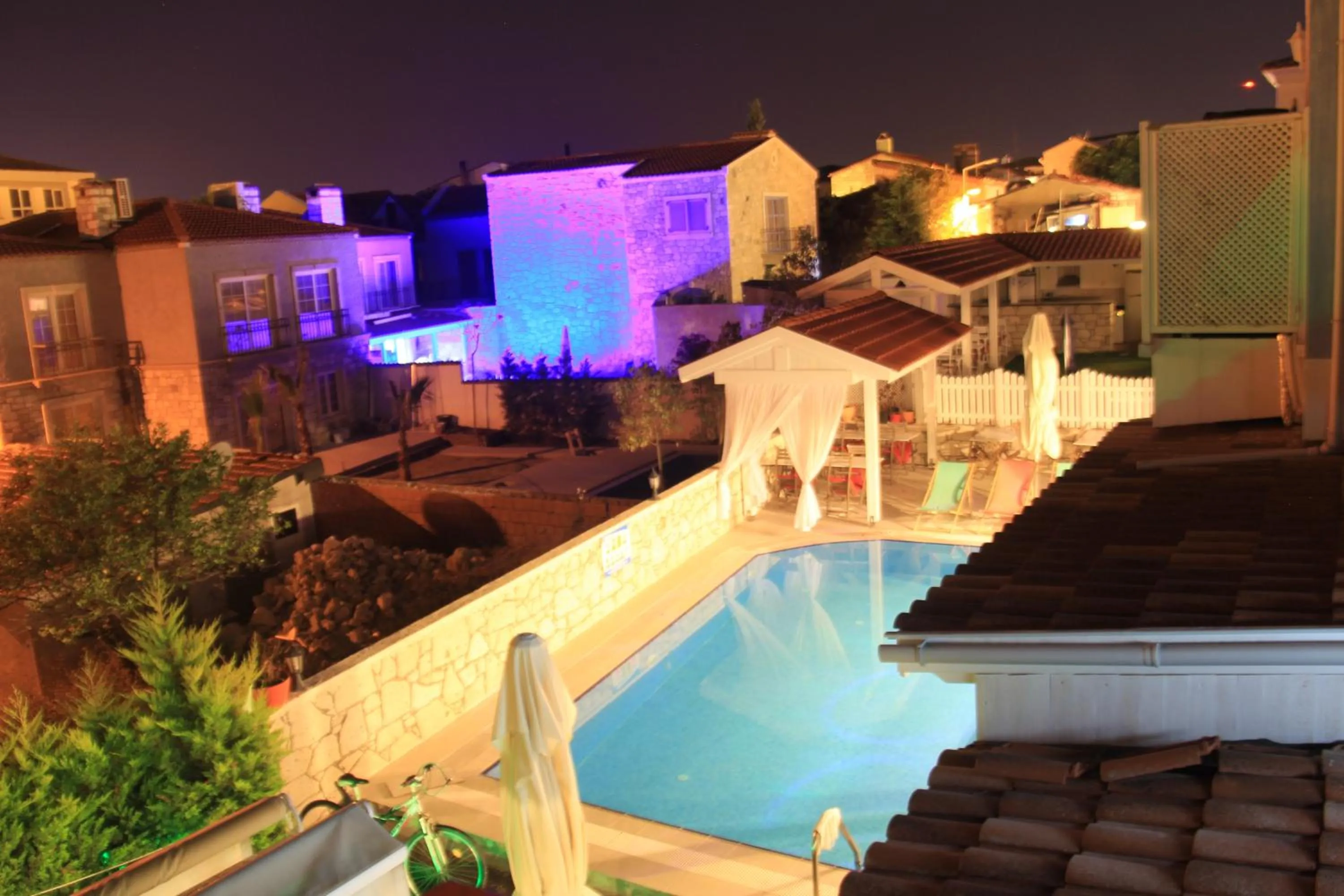 Bird's eye view in Alacati Lucky Angel Hotel