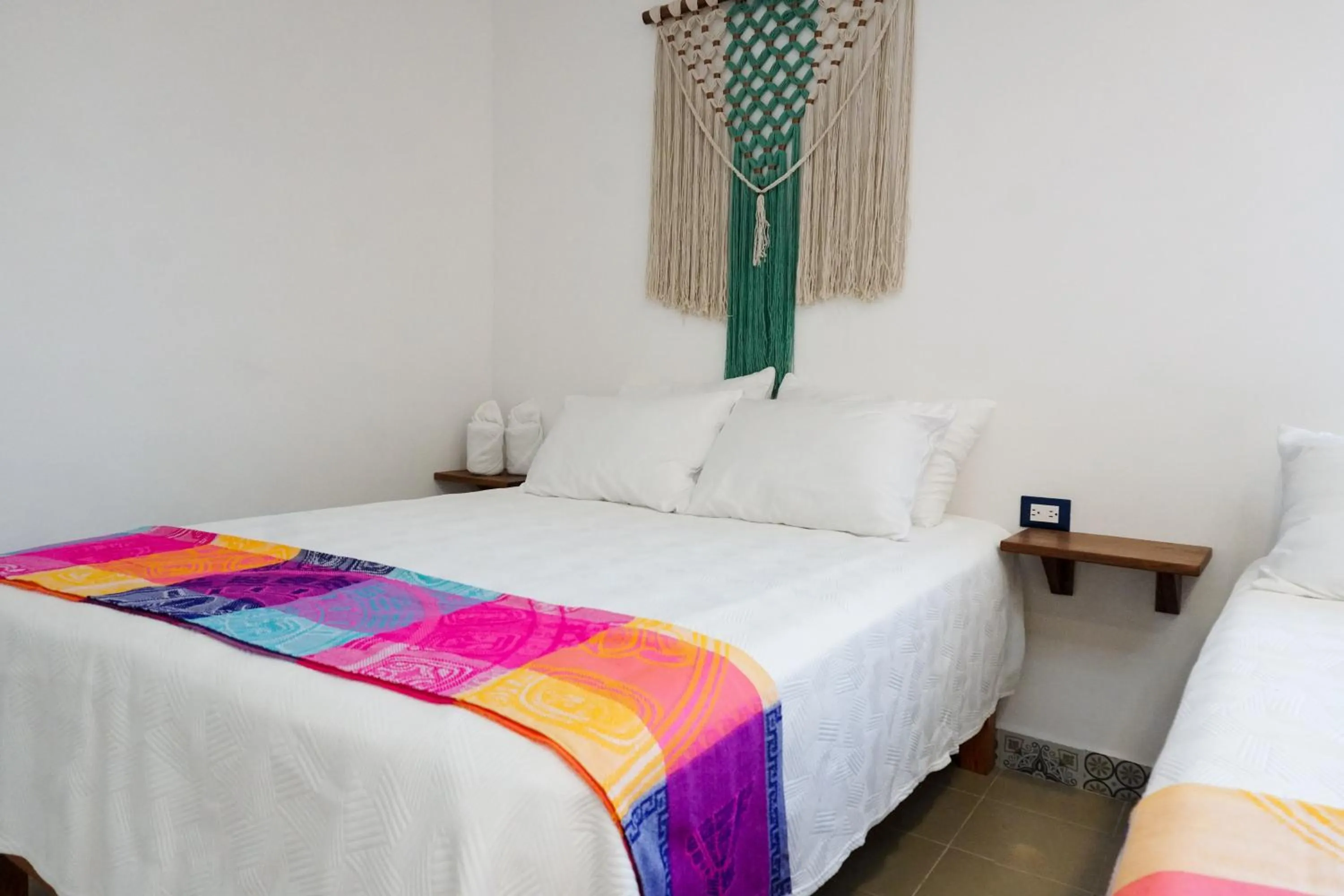 Bed in Linda Vecindad Playa del Carmen