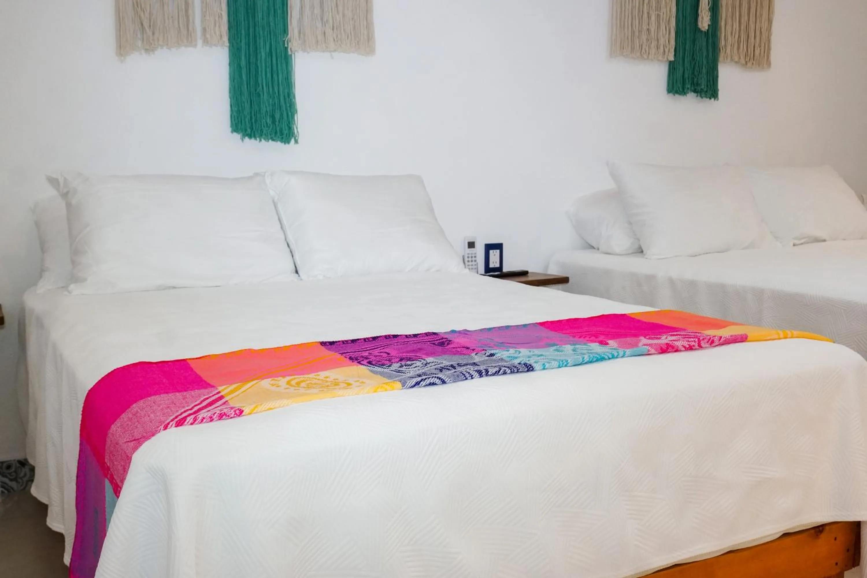 Bed in Linda Vecindad Playa del Carmen