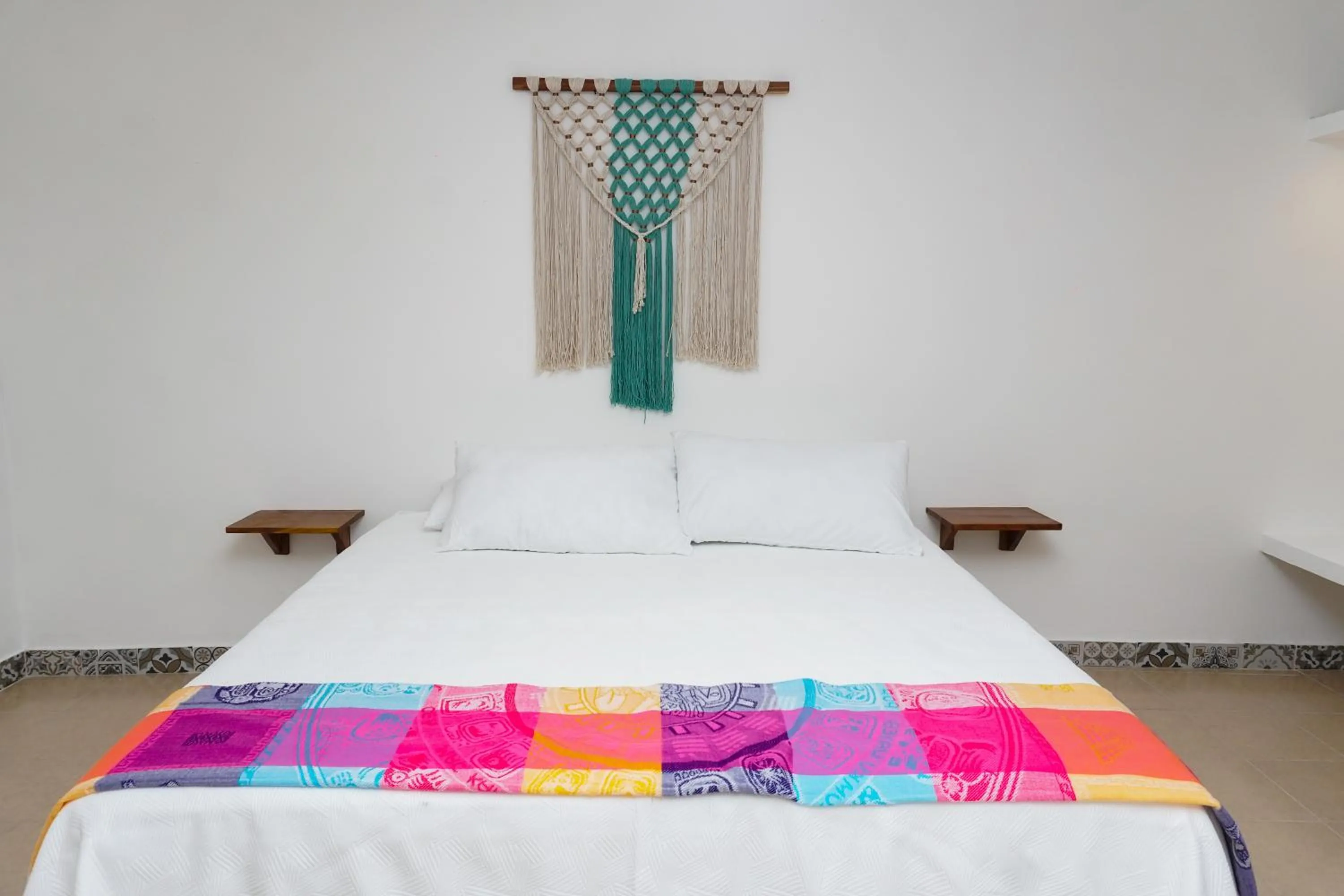 Bed in Linda Vecindad Playa del Carmen