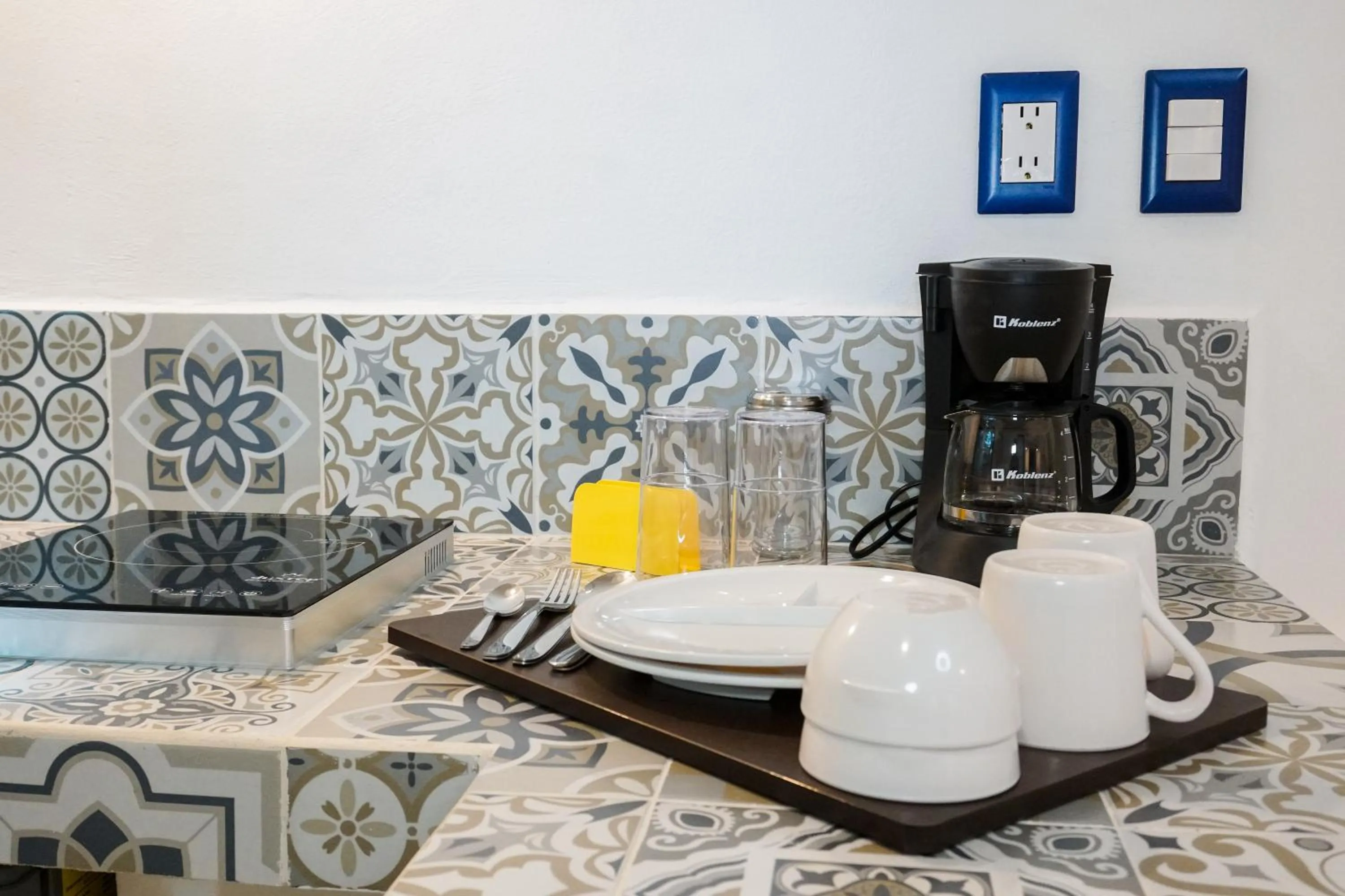 Coffee/tea facilities in Linda Vecindad Playa del Carmen