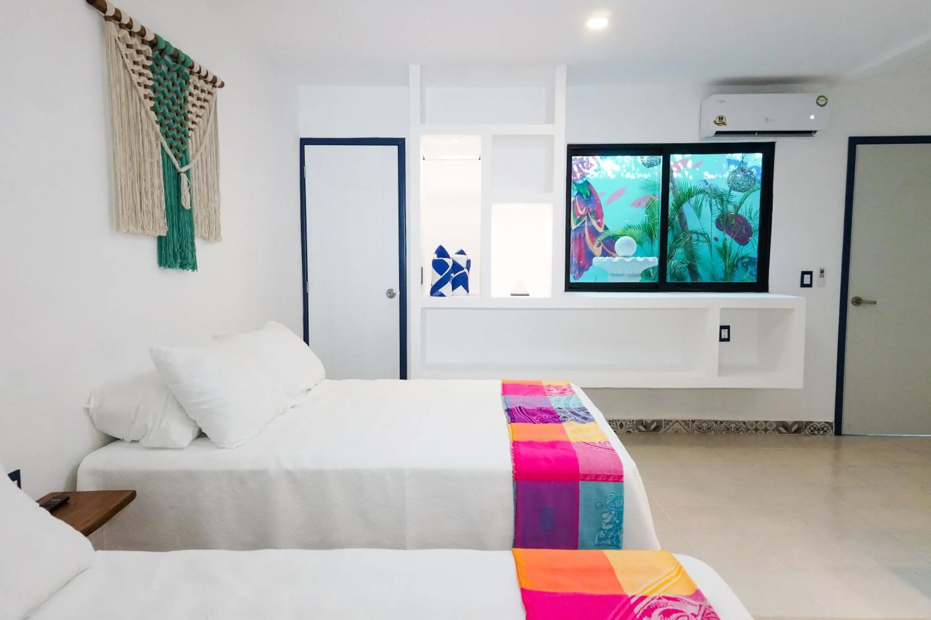 Bed in Linda Vecindad Playa del Carmen