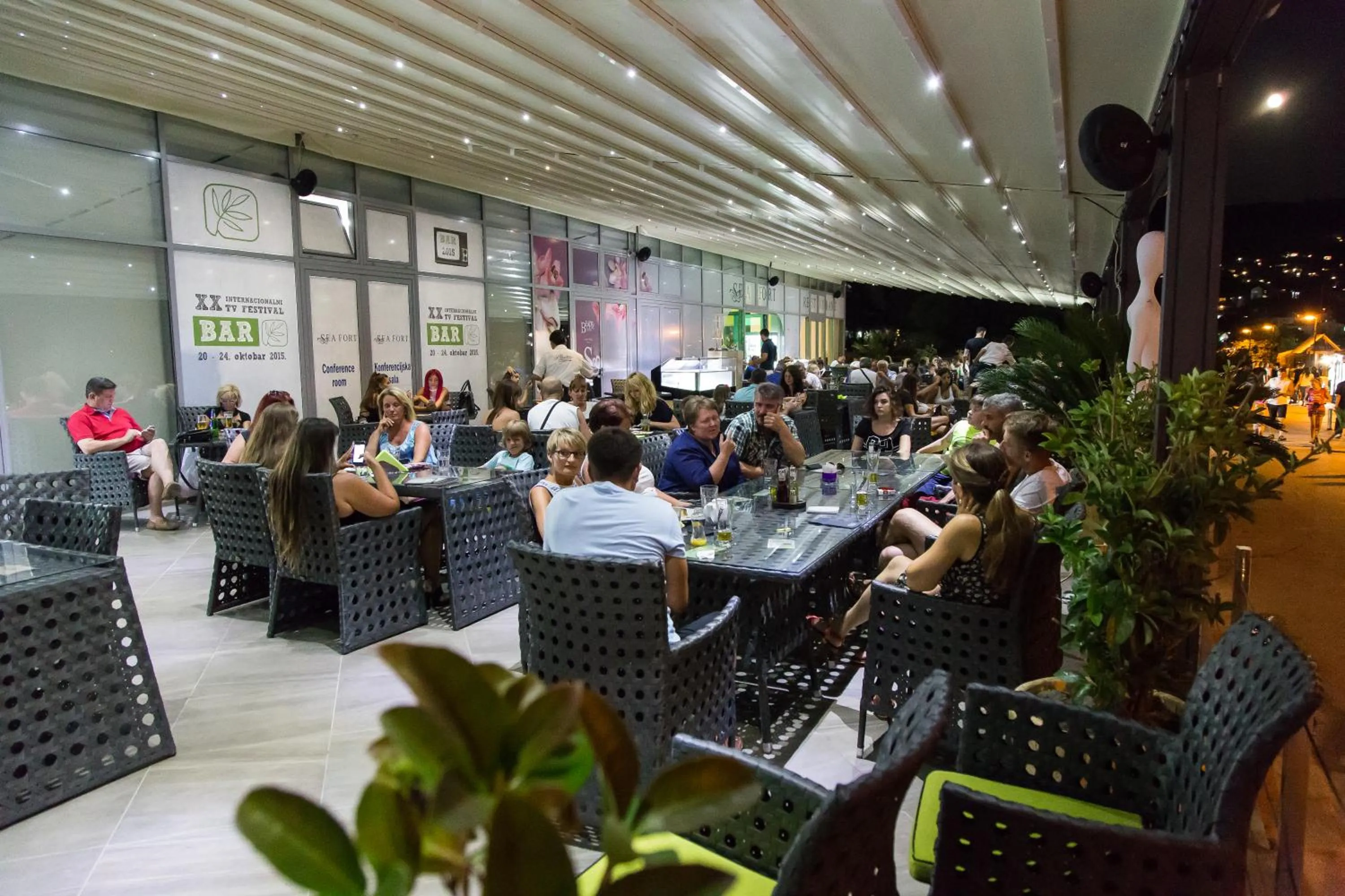 Balcony/Terrace in Apart Hotel Sea Fort