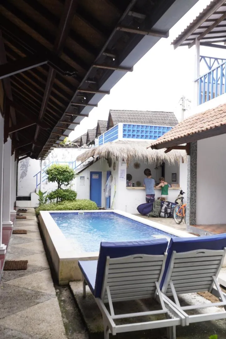 Pool view in Seaside Hotel