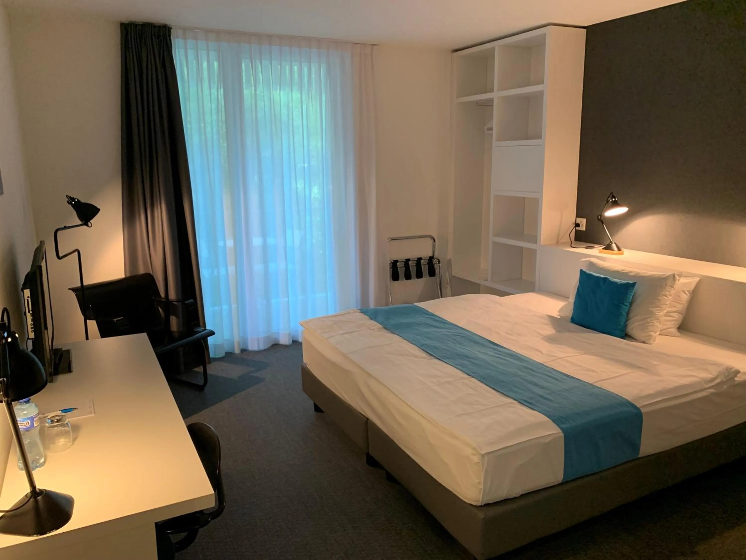 Bed in Hôtel de la Source Yverdon-les-Bains