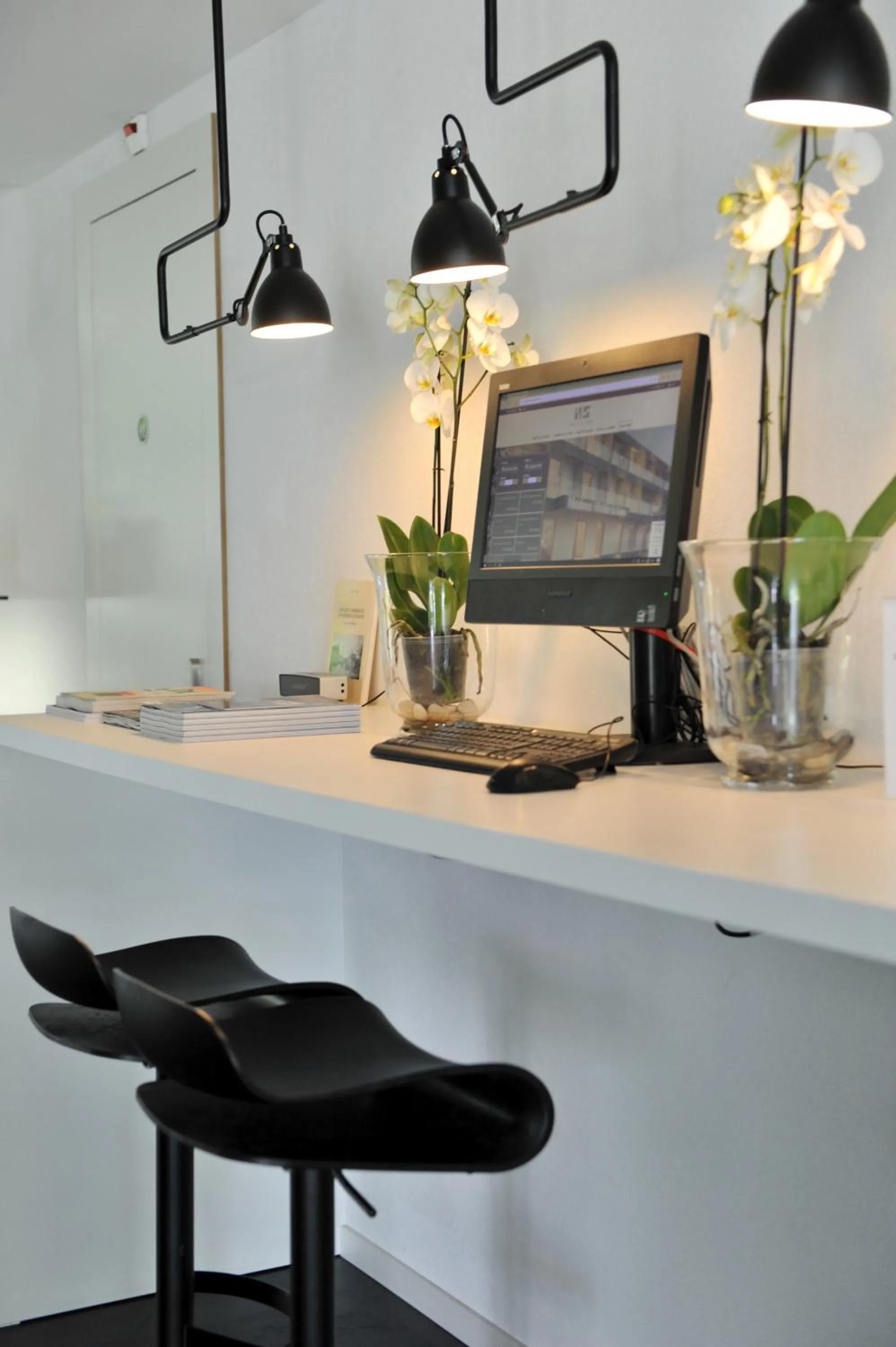 Lobby or reception in Hôtel de la Source Yverdon-les-Bains