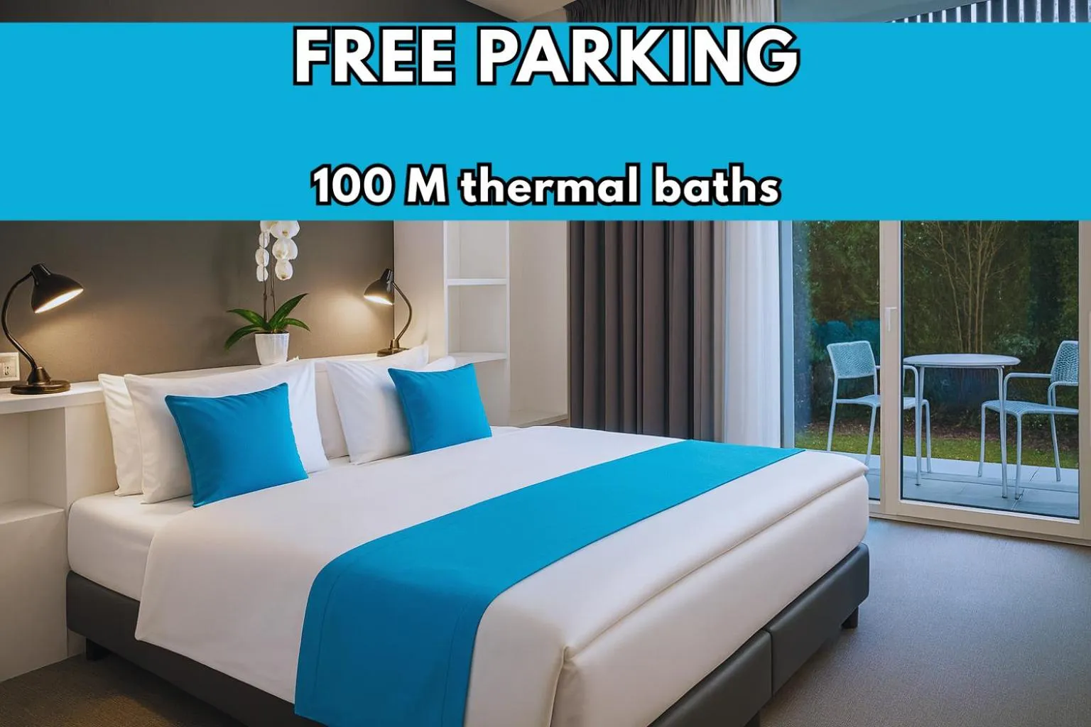 Bed in Hôtel de la Source Yverdon-les-Bains