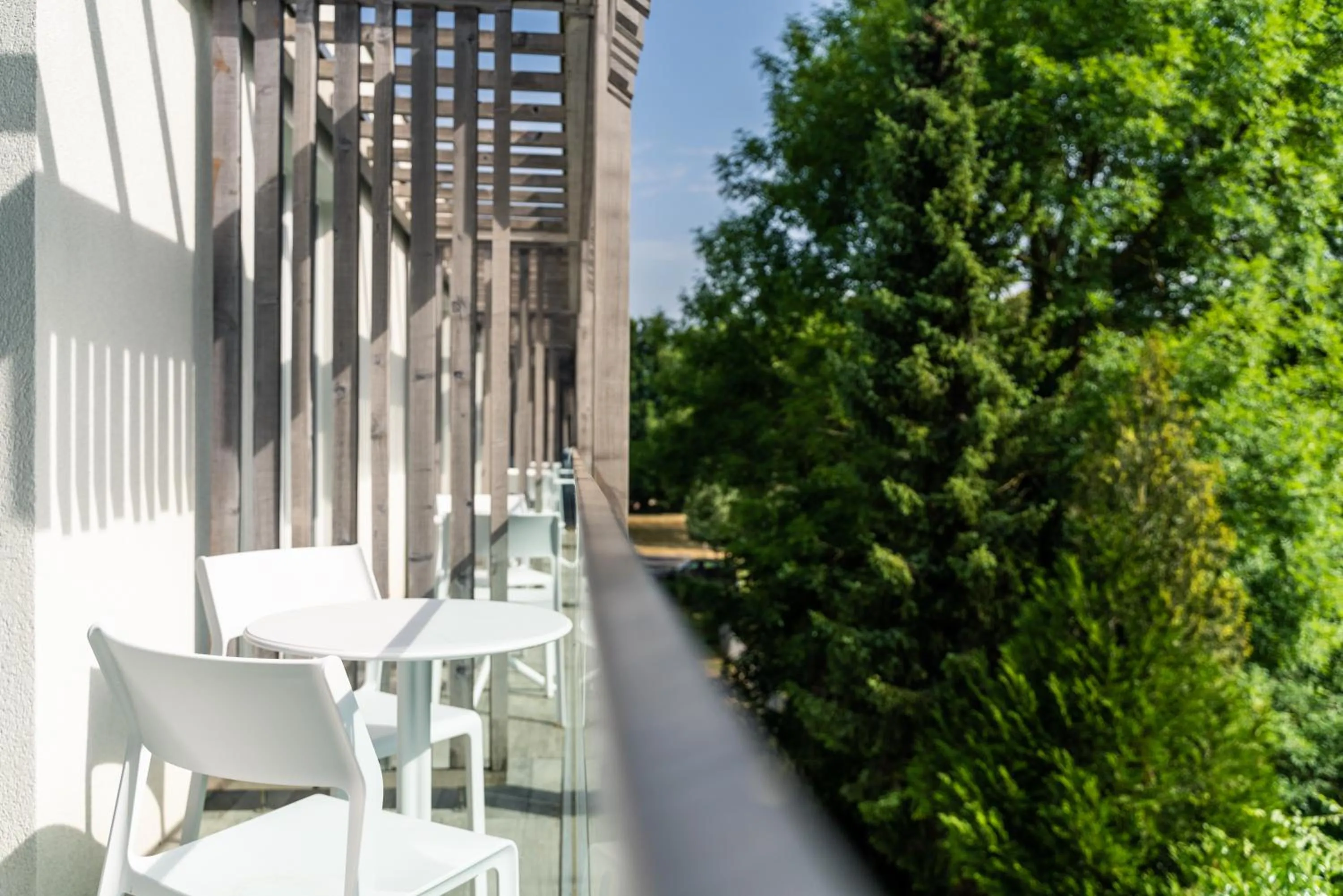 Balcony/Terrace in Hôtel de la Source Yverdon-les-Bains