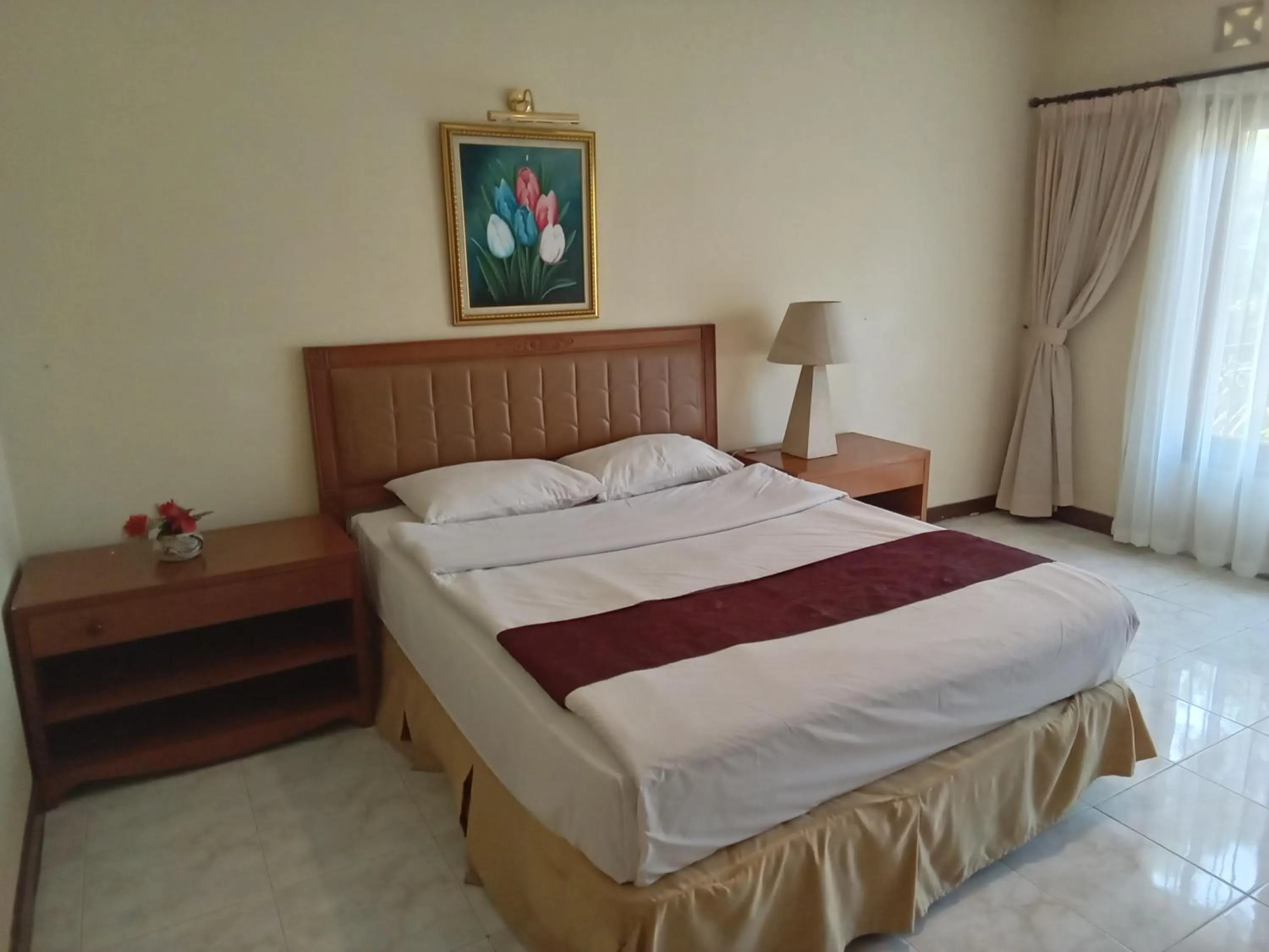 Bed in Resort Prima Cipayung