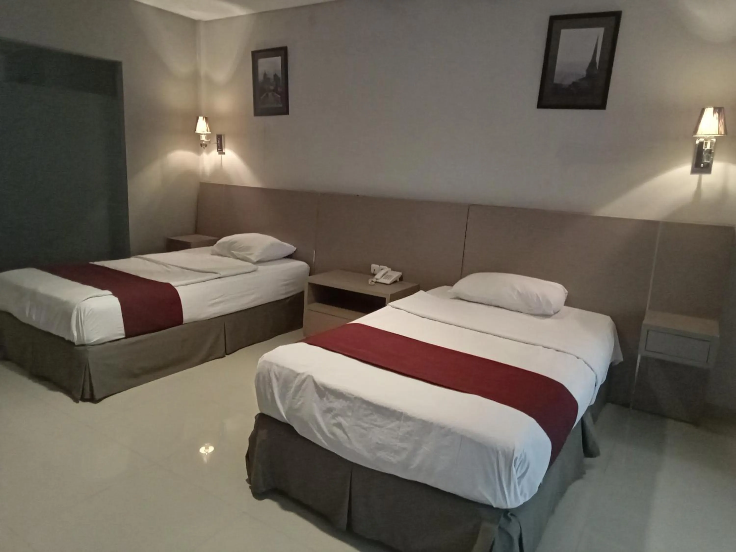 Bed in Resort Prima Cipayung