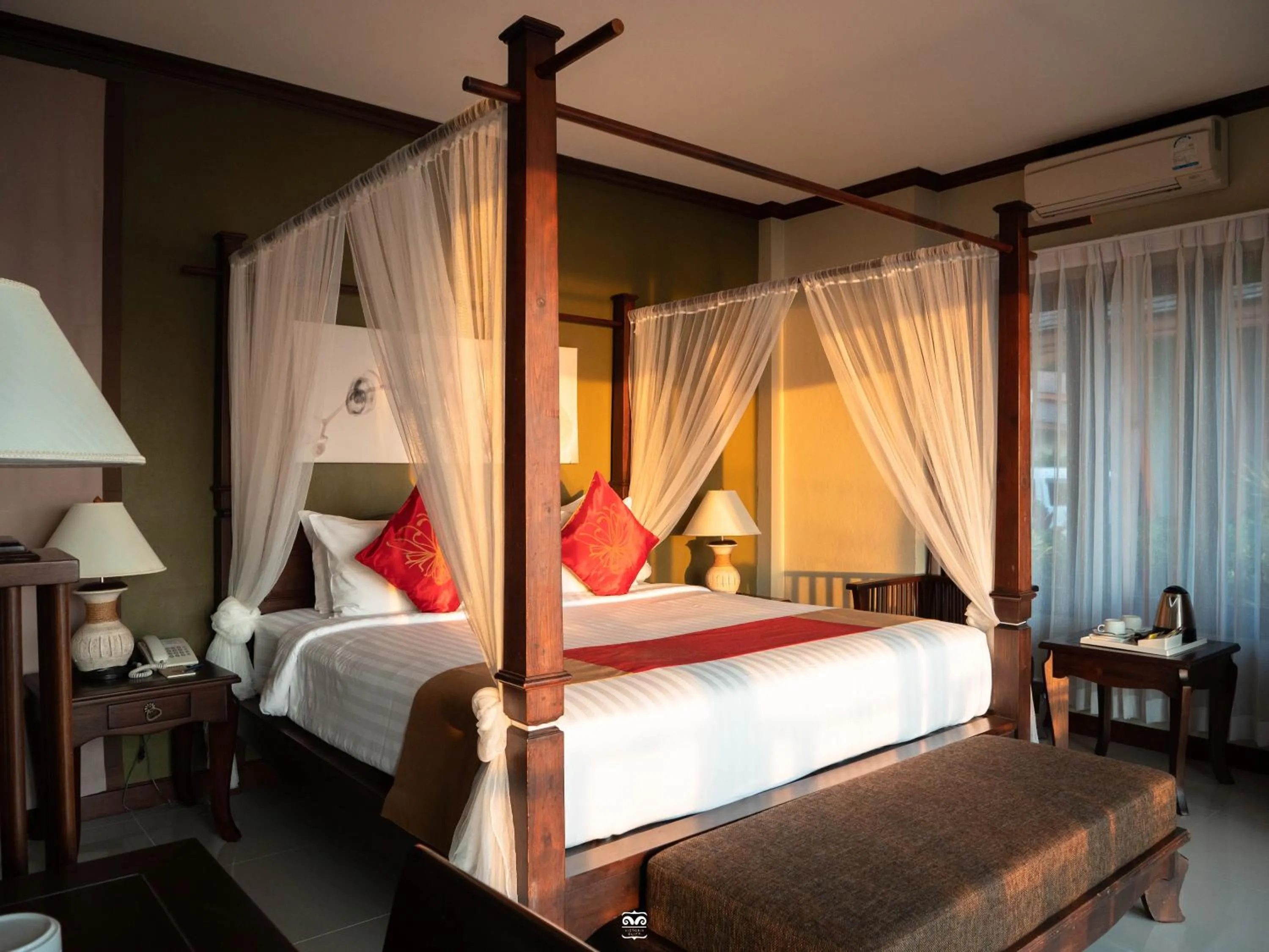 Bed in Victoria Cliff Hotel & Resort, Kawthaung