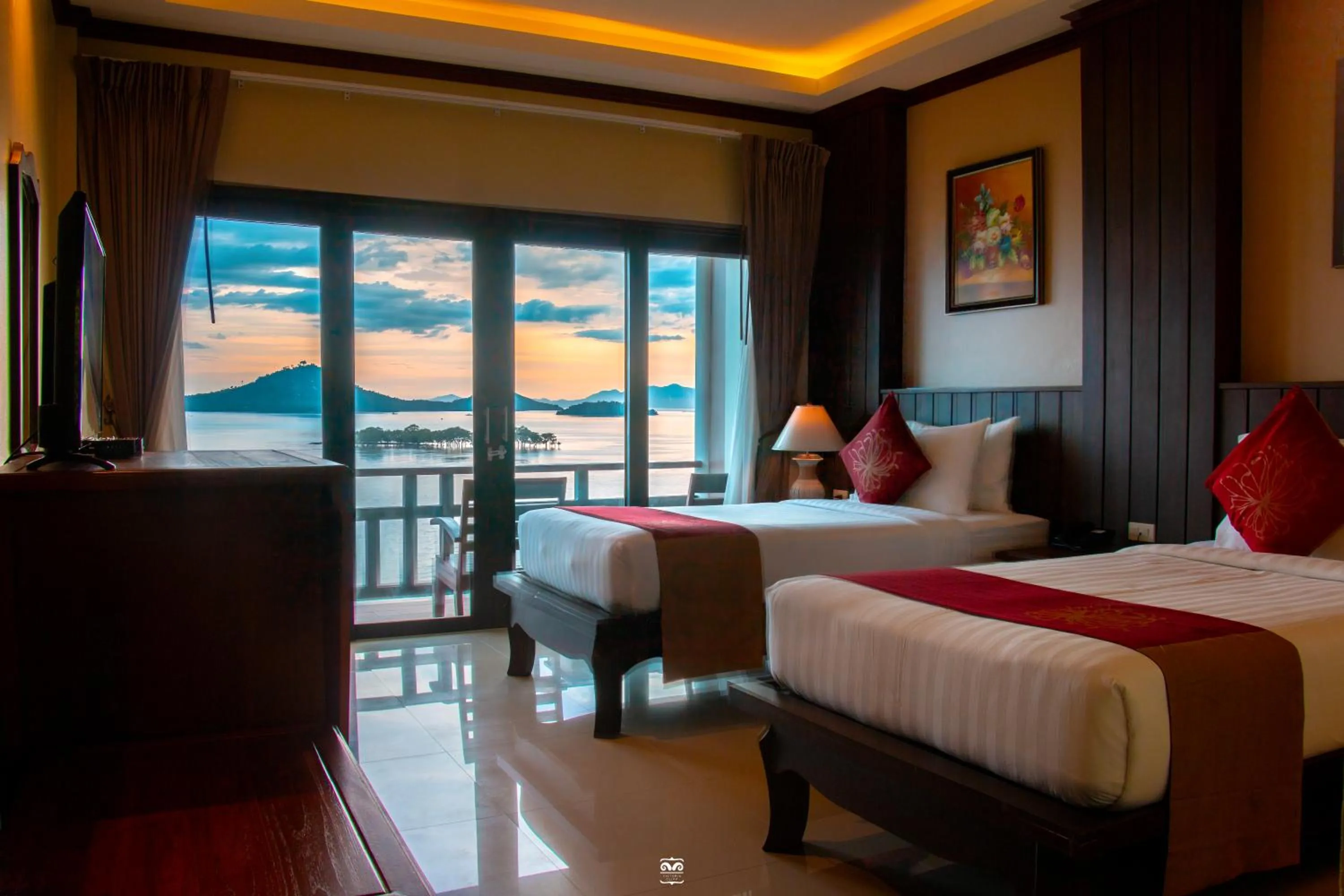 Natural landscape, Bed in Victoria Cliff Hotel & Resort, Kawthaung