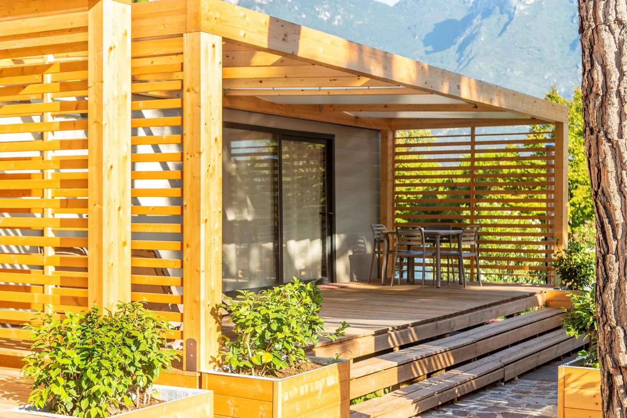 Property building in Camping Park Garda