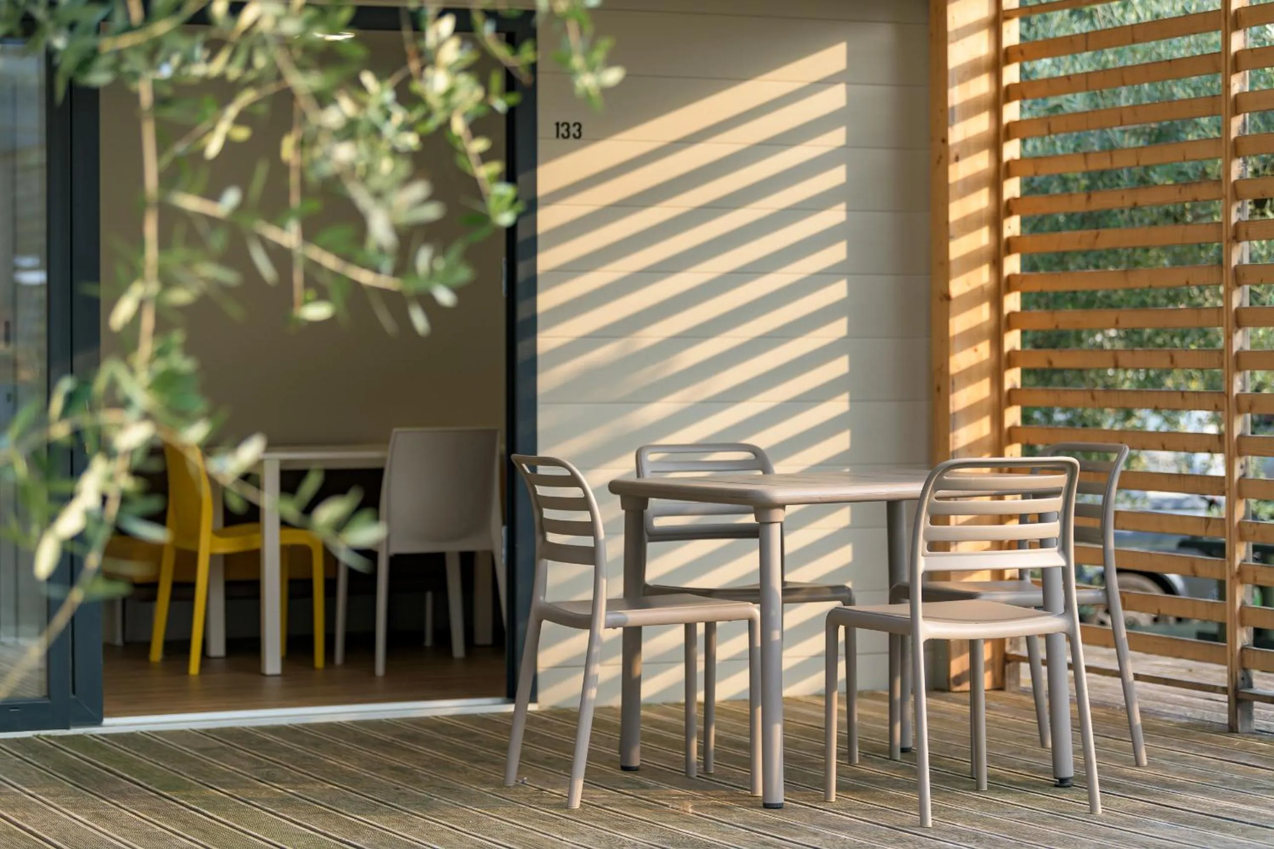 Balcony/Terrace in Camping Park Garda