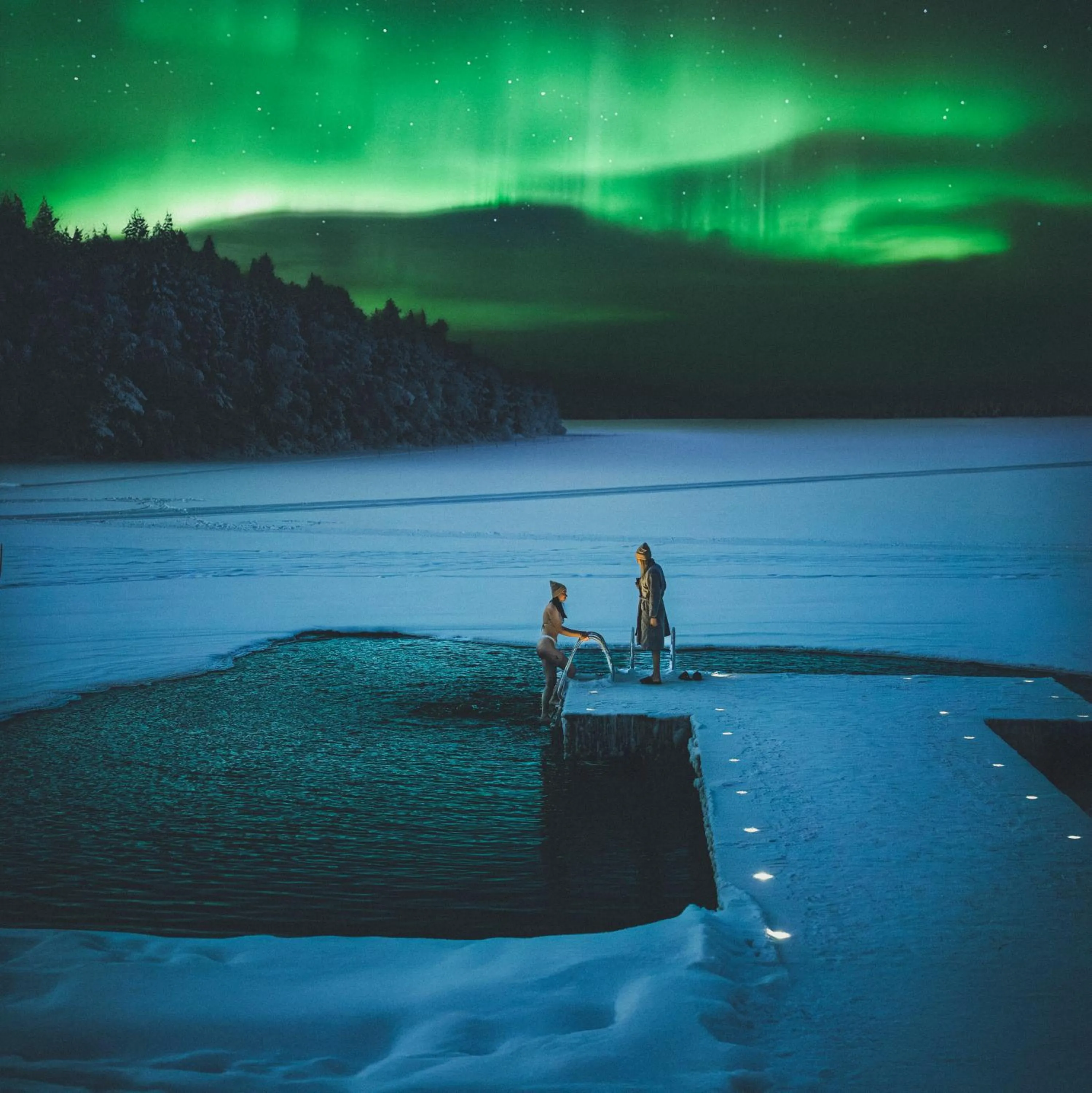 Lake view in Aito Igloo & Spa Resort