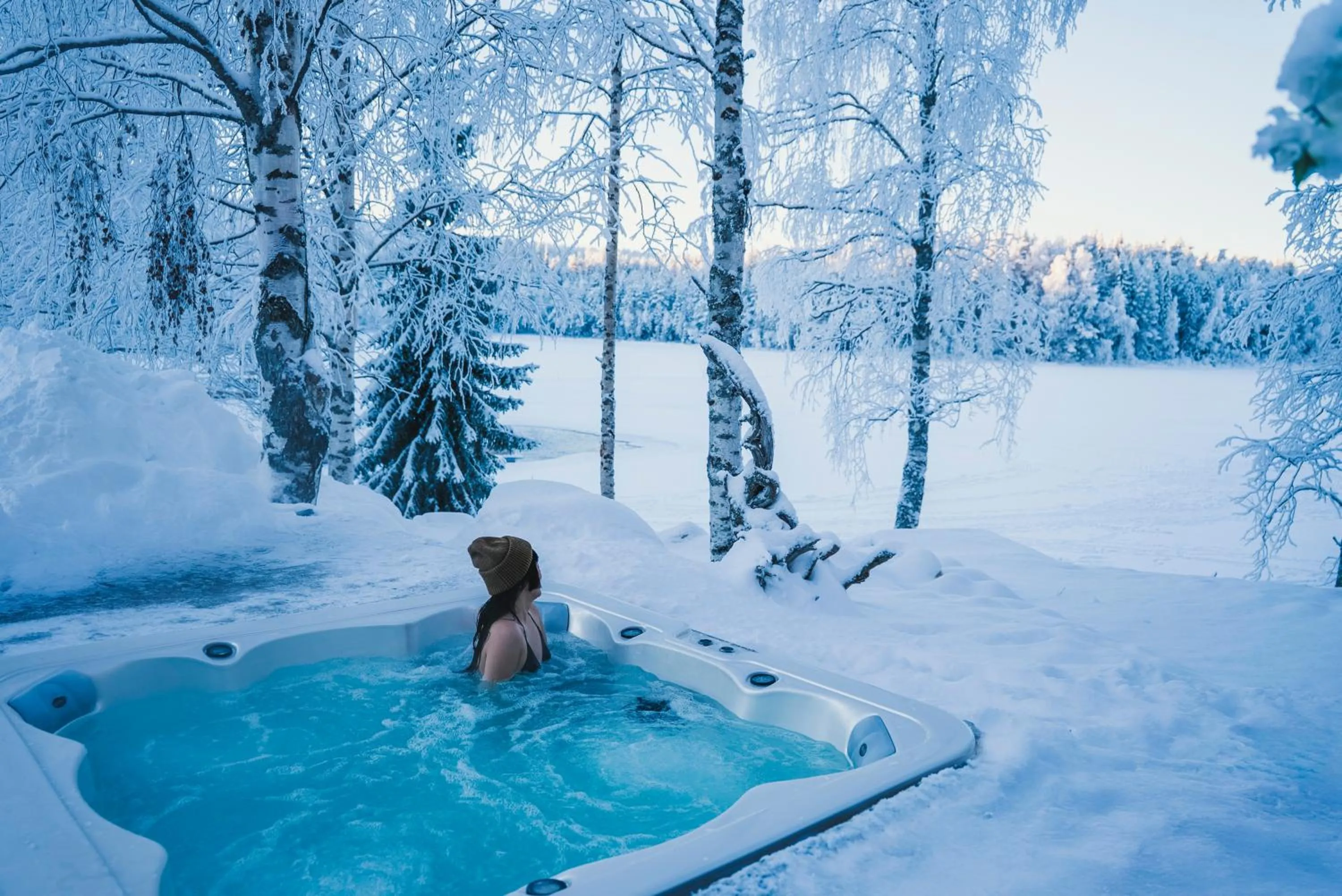 Hot Tub in Aito Igloo & Spa Resort