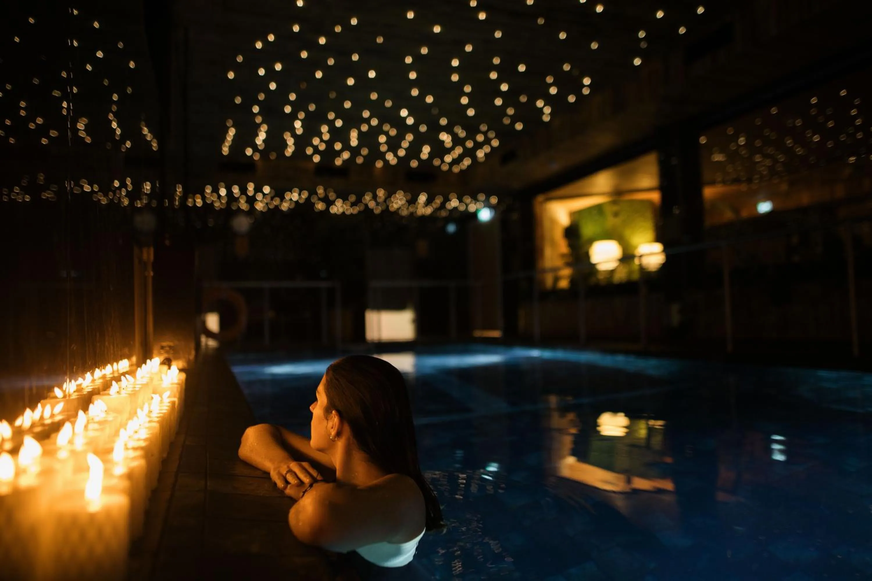 Swimming pool in Aito Igloo & Spa Resort