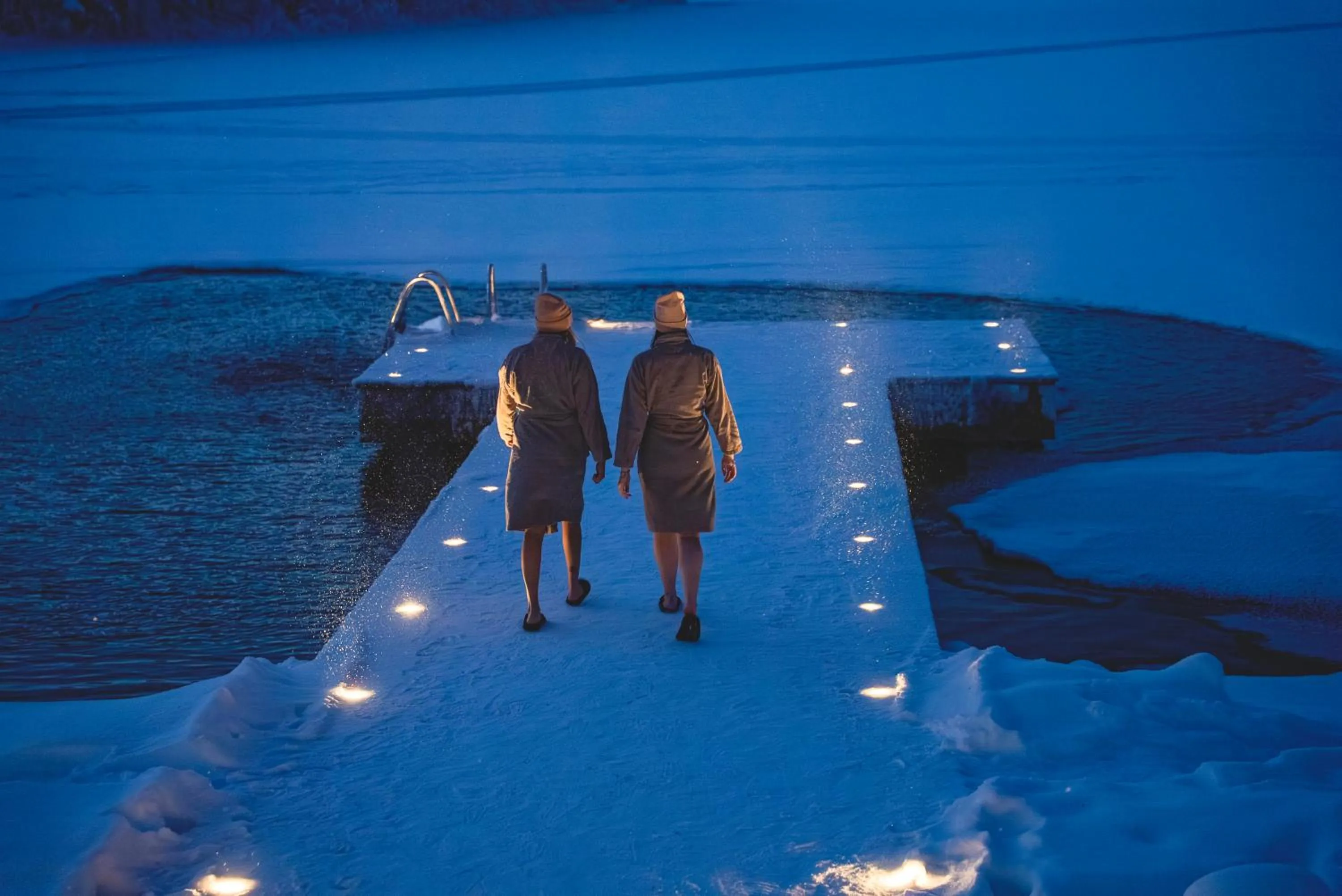 Lake view in Aito Igloo & Spa Resort