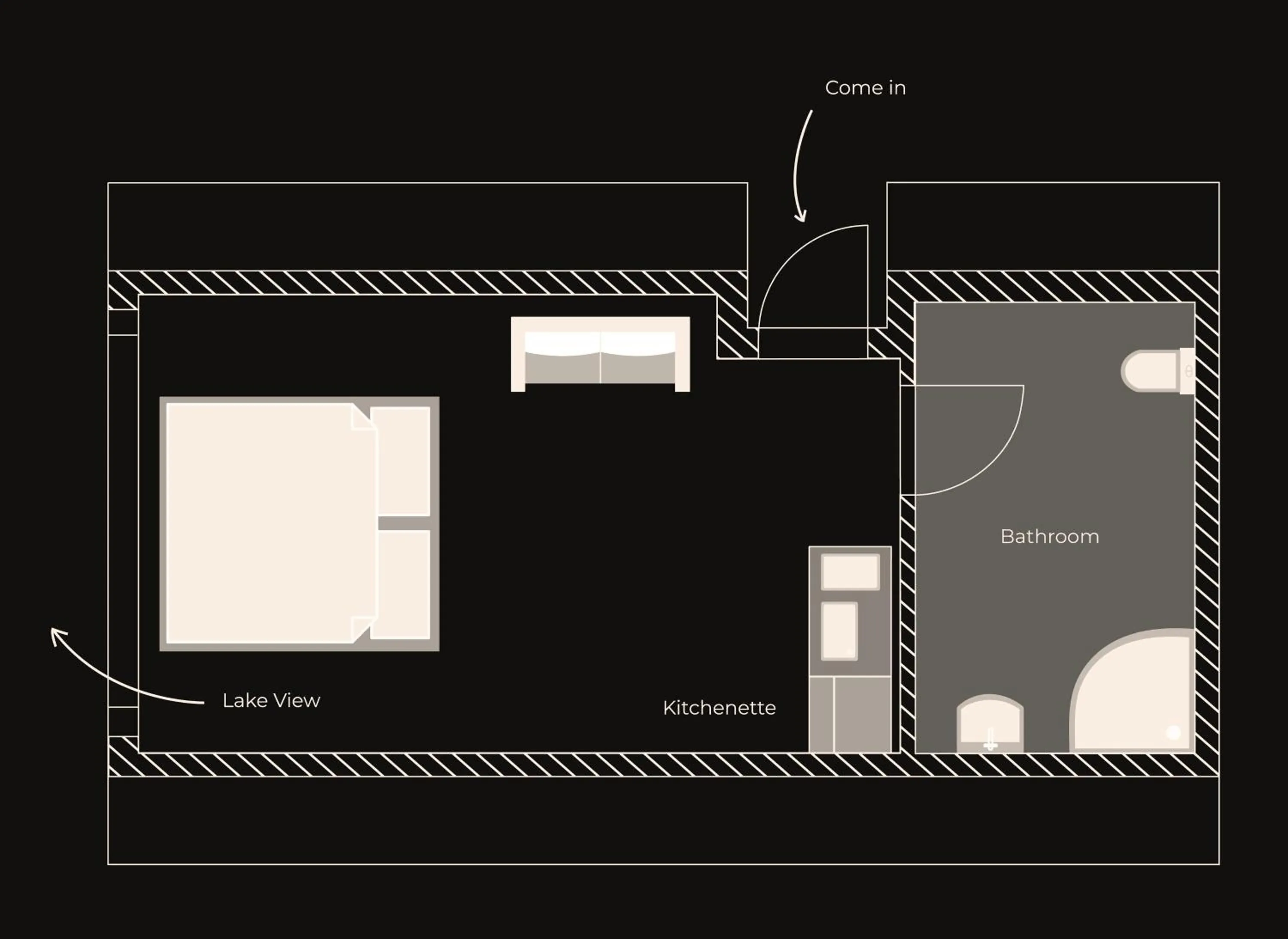 Floor plan in Aito Igloo & Spa Resort