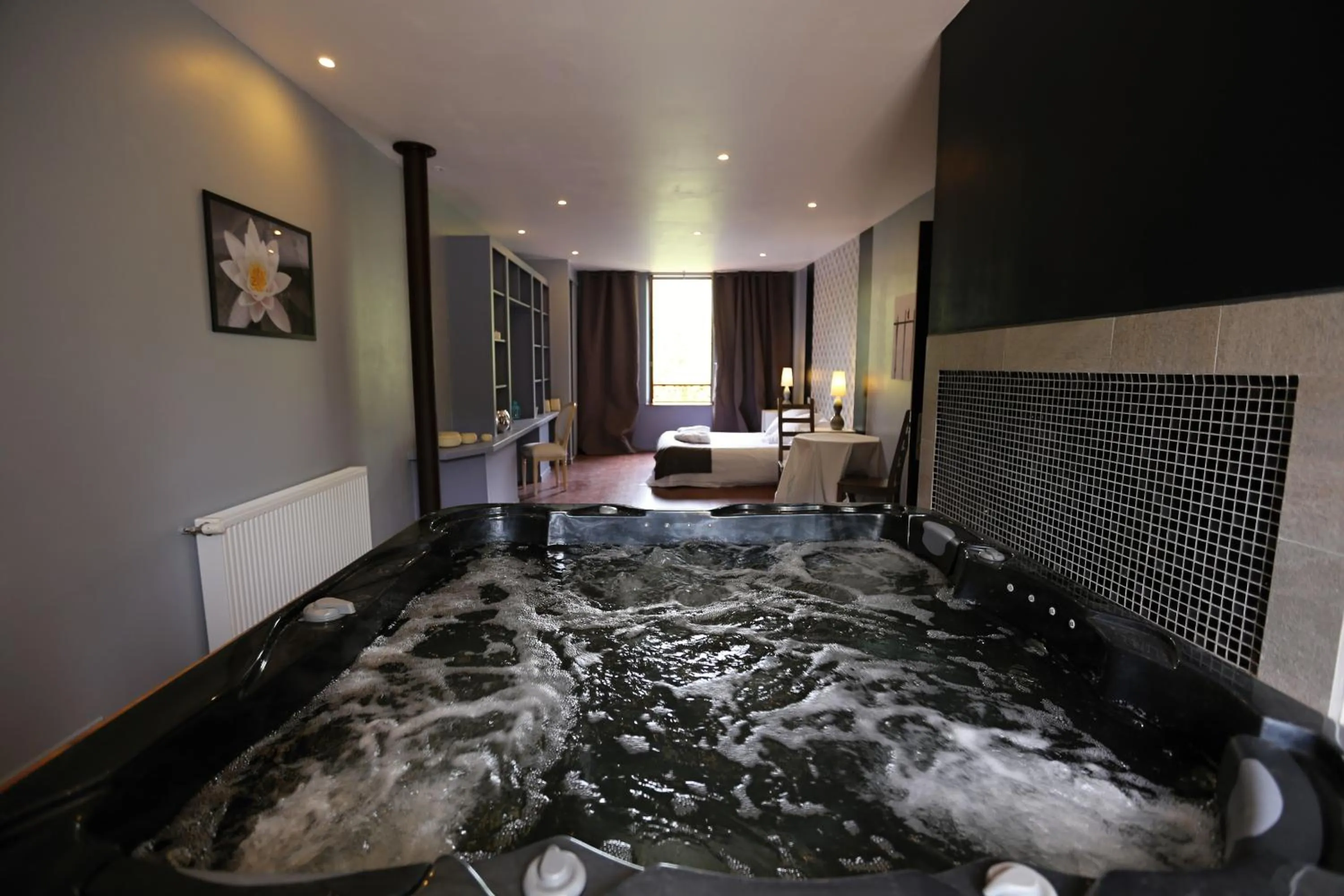 Spa and wellness centre/facilities in Hotel La Font Vineuse & Spa