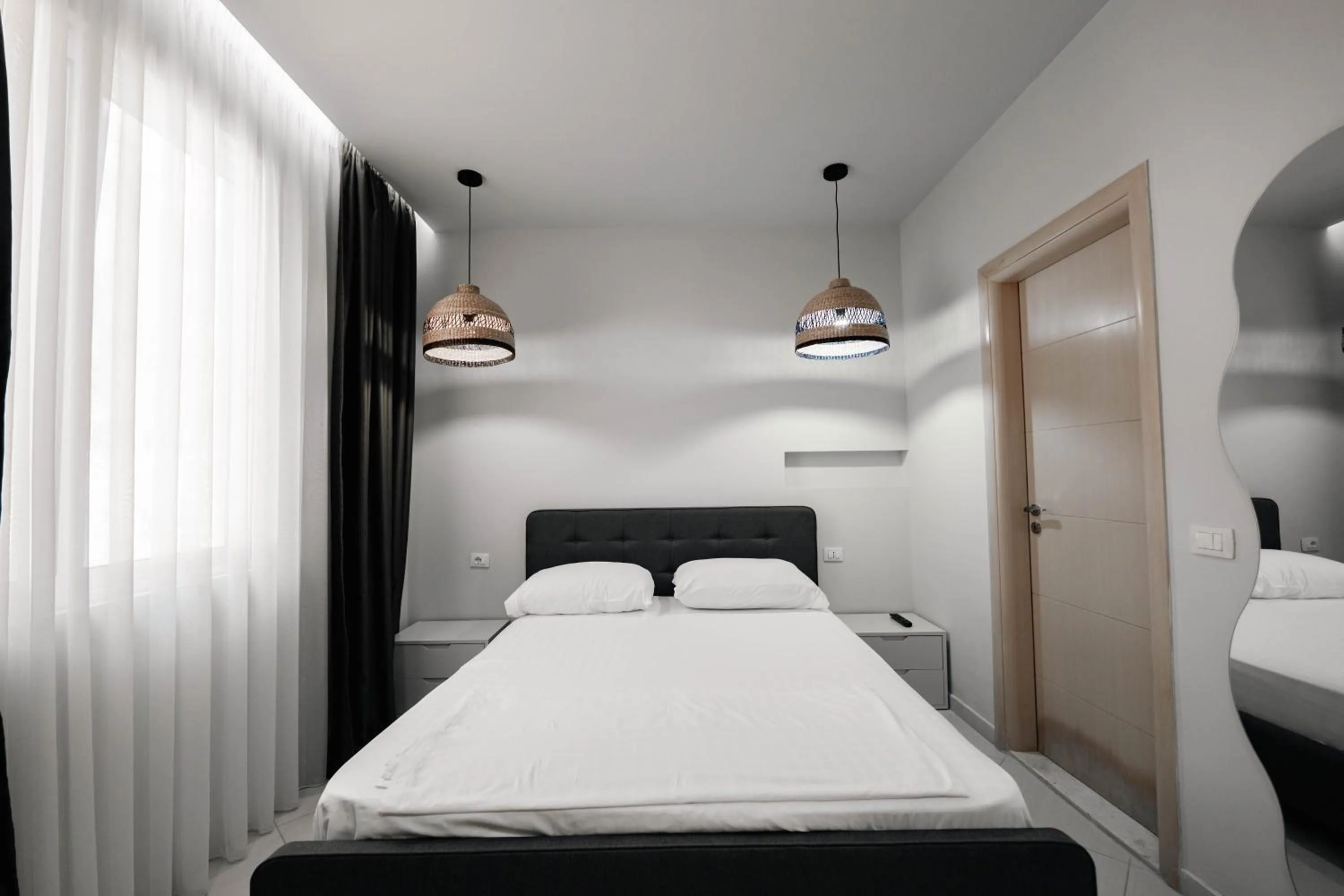 Photo of the whole room, Bed in Hotel Ble Ble Vlore