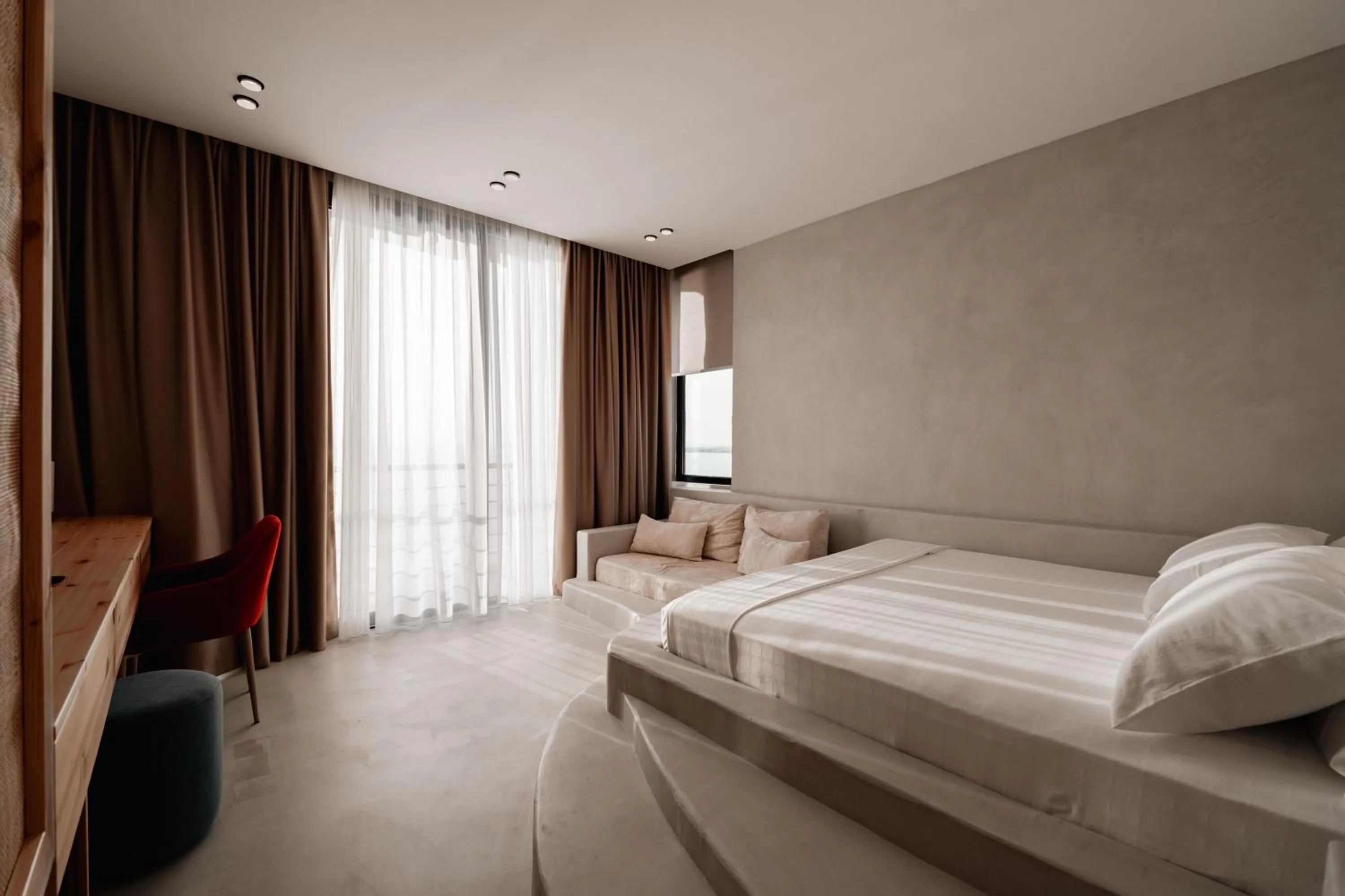 Living room, Bed in Hotel Ble Ble Vlore