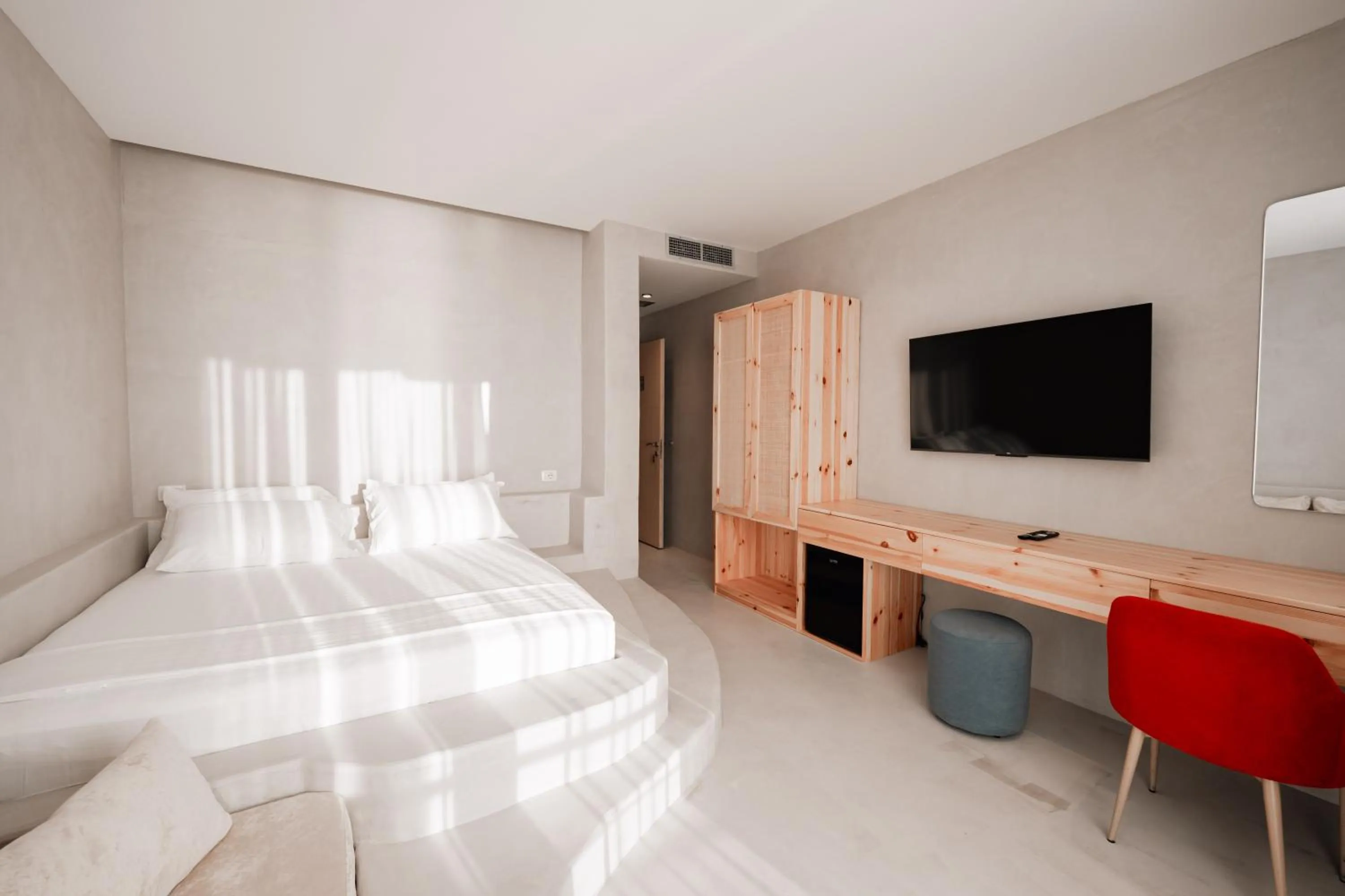 Bedroom, Bed in Hotel Ble Ble Vlore