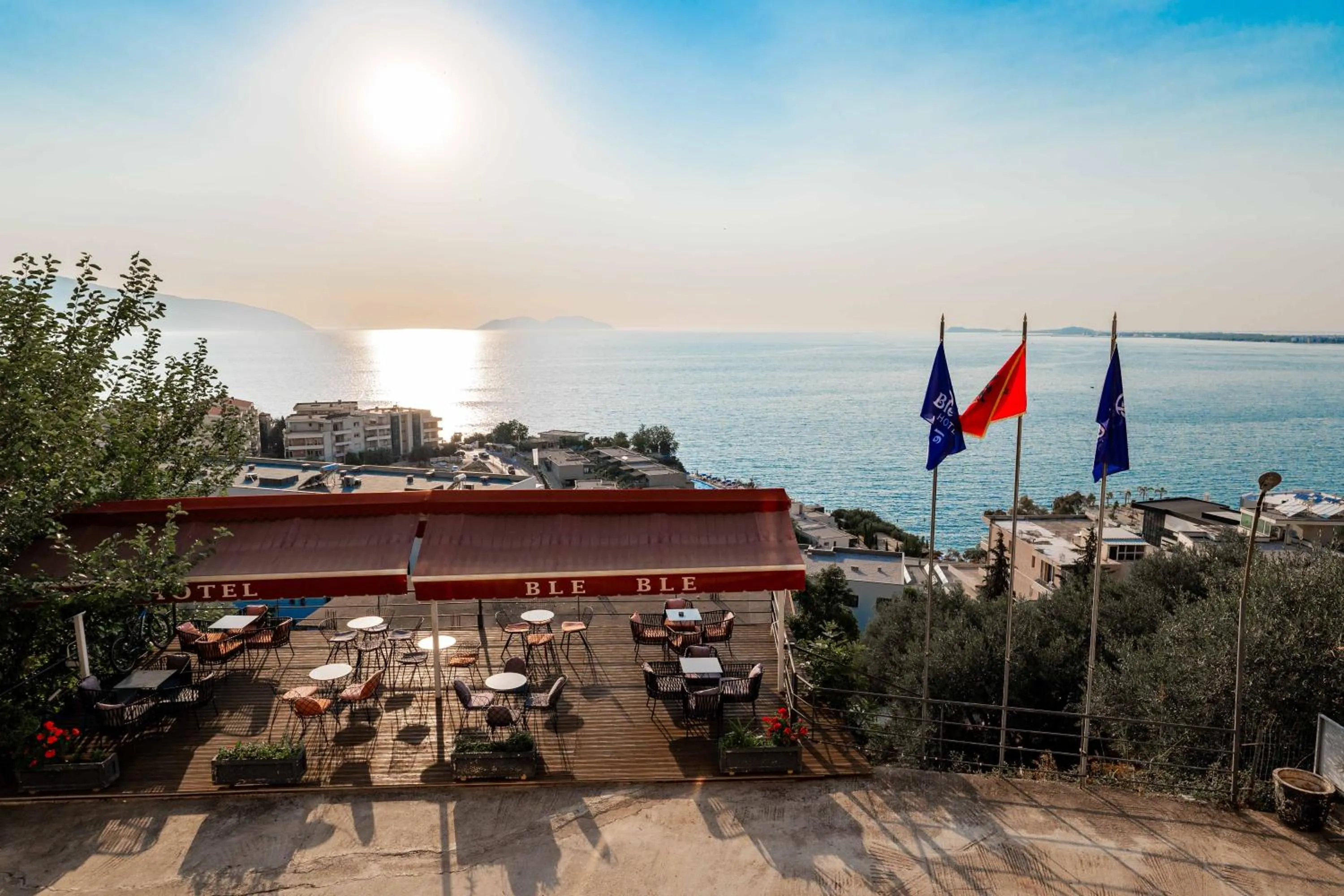 Sea view in Hotel Ble Ble Vlore